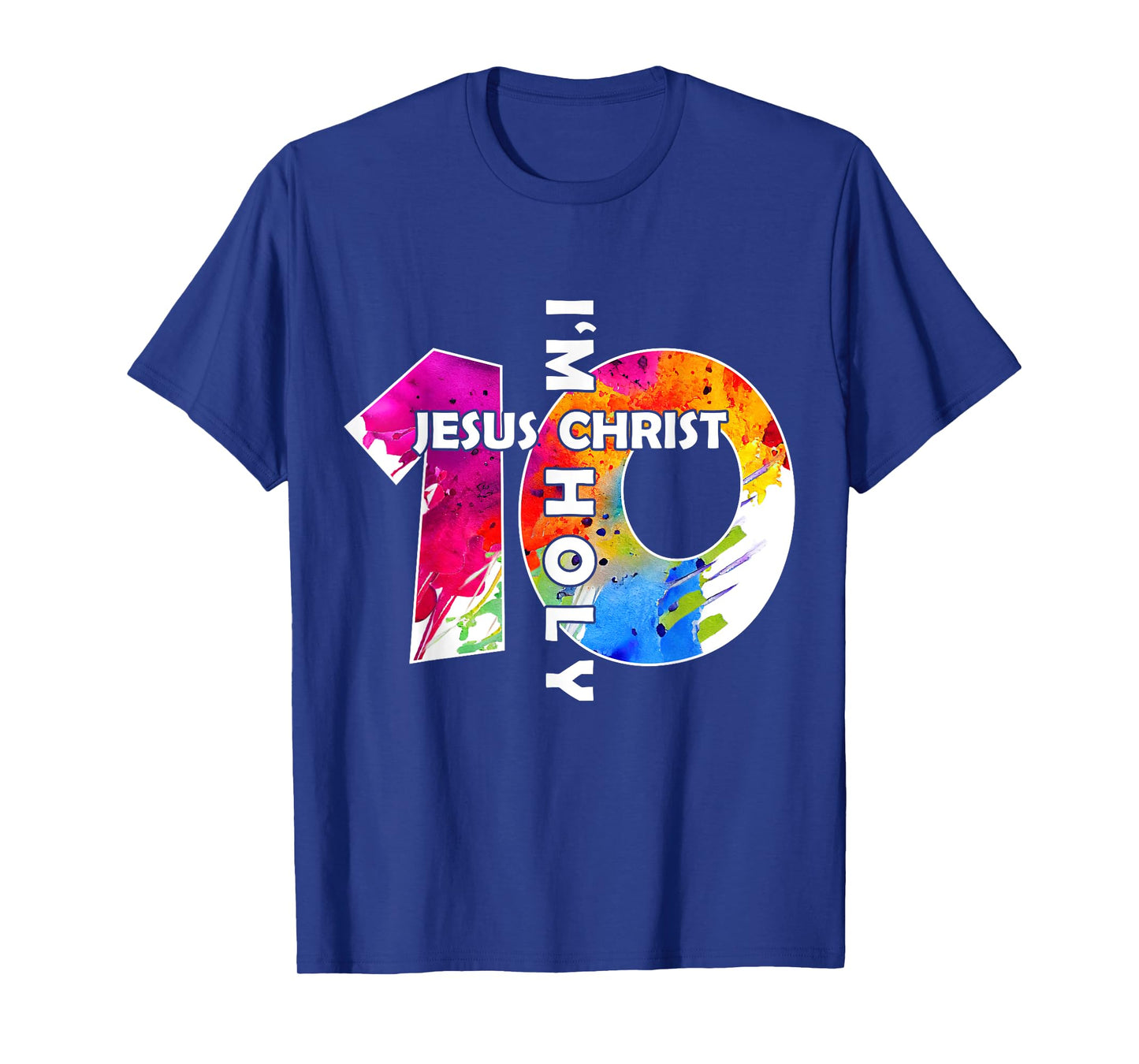 Jesus Christ I AM 10 Years Jesus 10TH Birthday T-Shirt