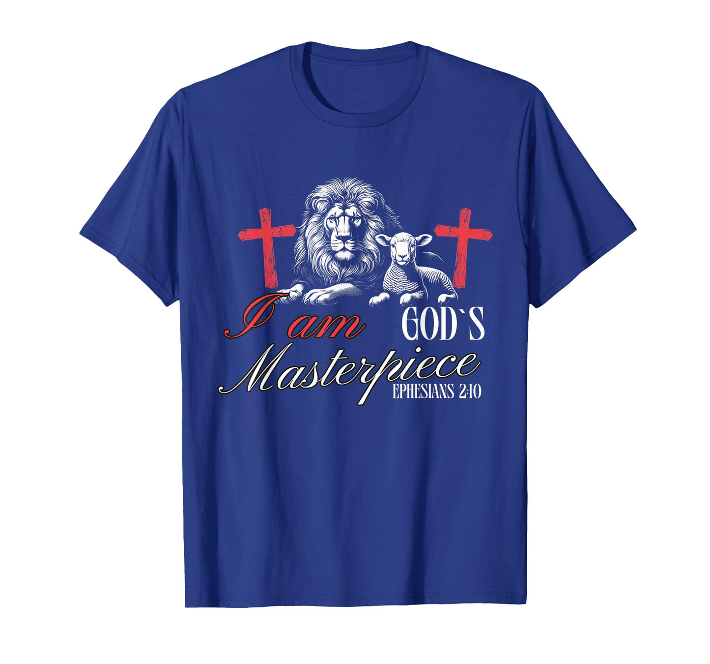 I AM GOD`S Masterpiece Christian Ephesians 2:20 T-Shirt