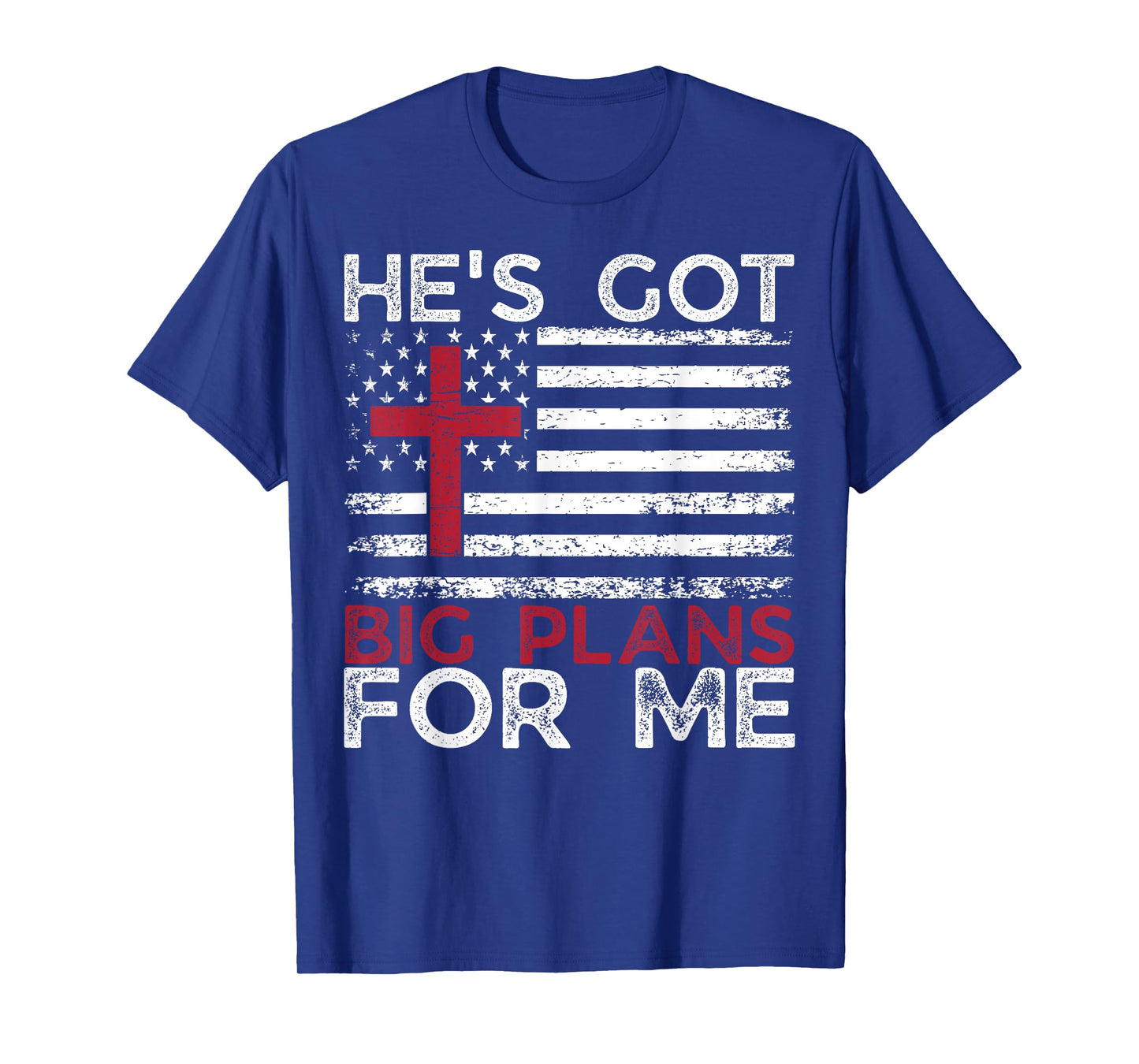 He's Got Big-Plans For Me Christian Children Bible Verse T-Shirt