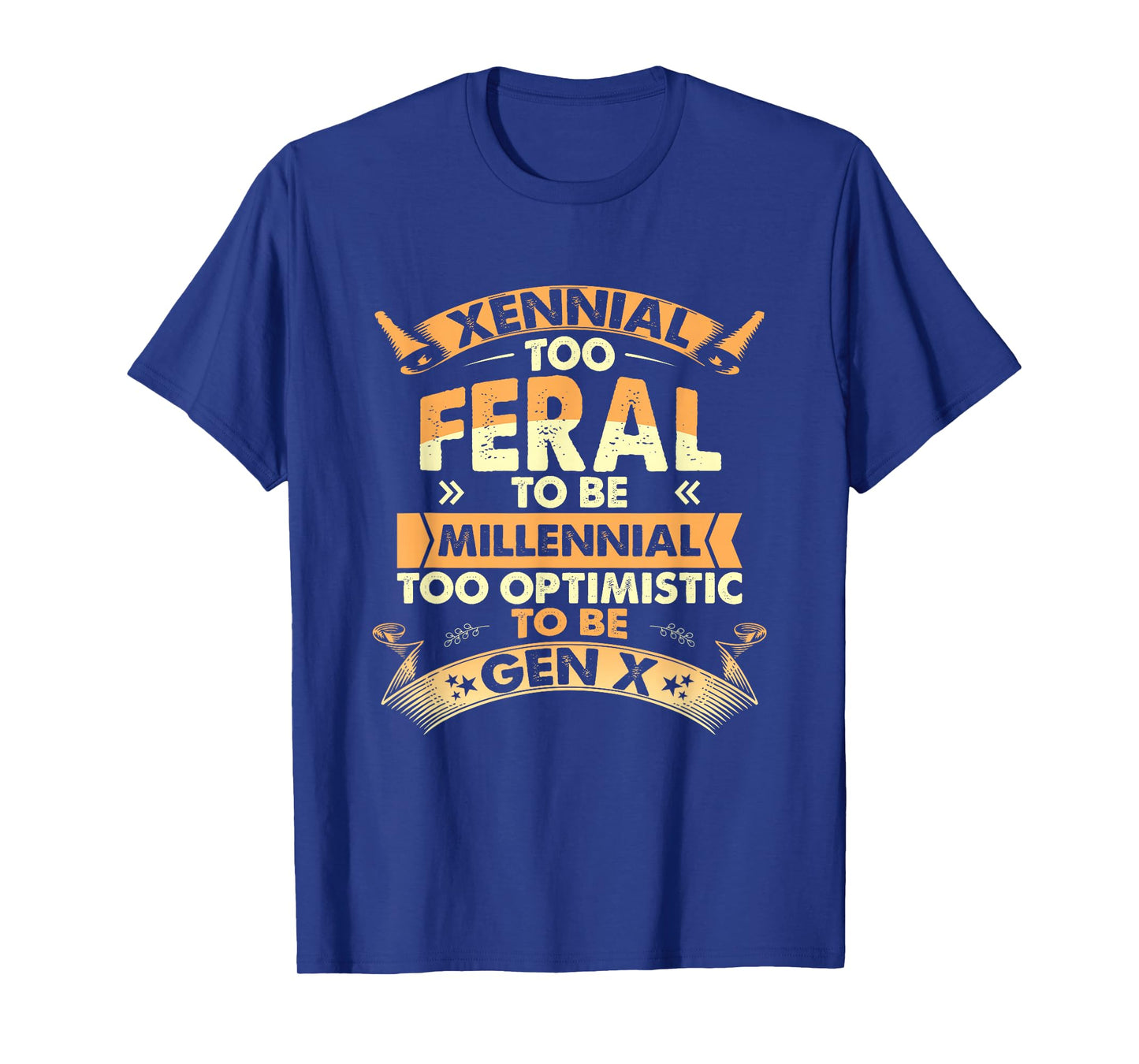 Funny Xennial Generation X Millennial GenX Humor Xennial T-Shirt