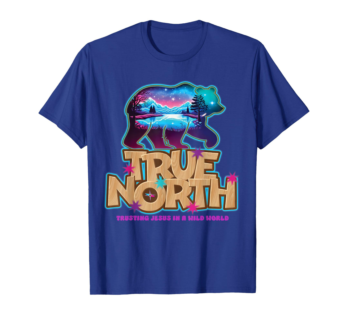 True North VBS 2025 Christian Trusting Jesus Wilderness T-Shirt