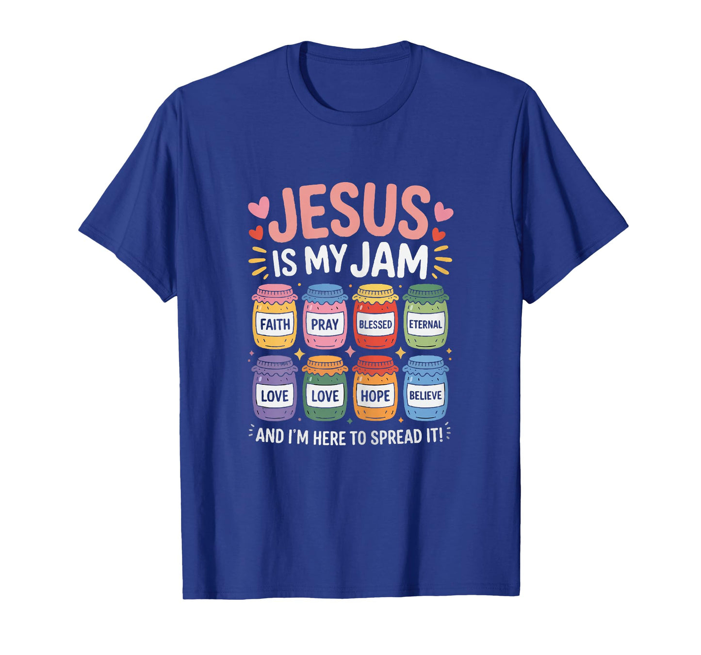 Jesus is My Jam for Christian,Funny Jesus Bible Verse Women T-Shirt