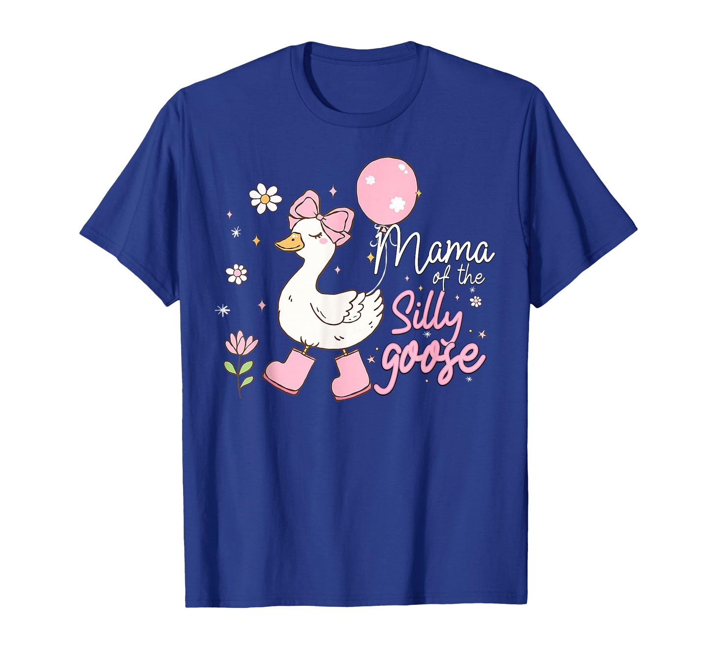 Mom of The Silly Goose Silly Goose Birthday Matching Family T-Shirt
