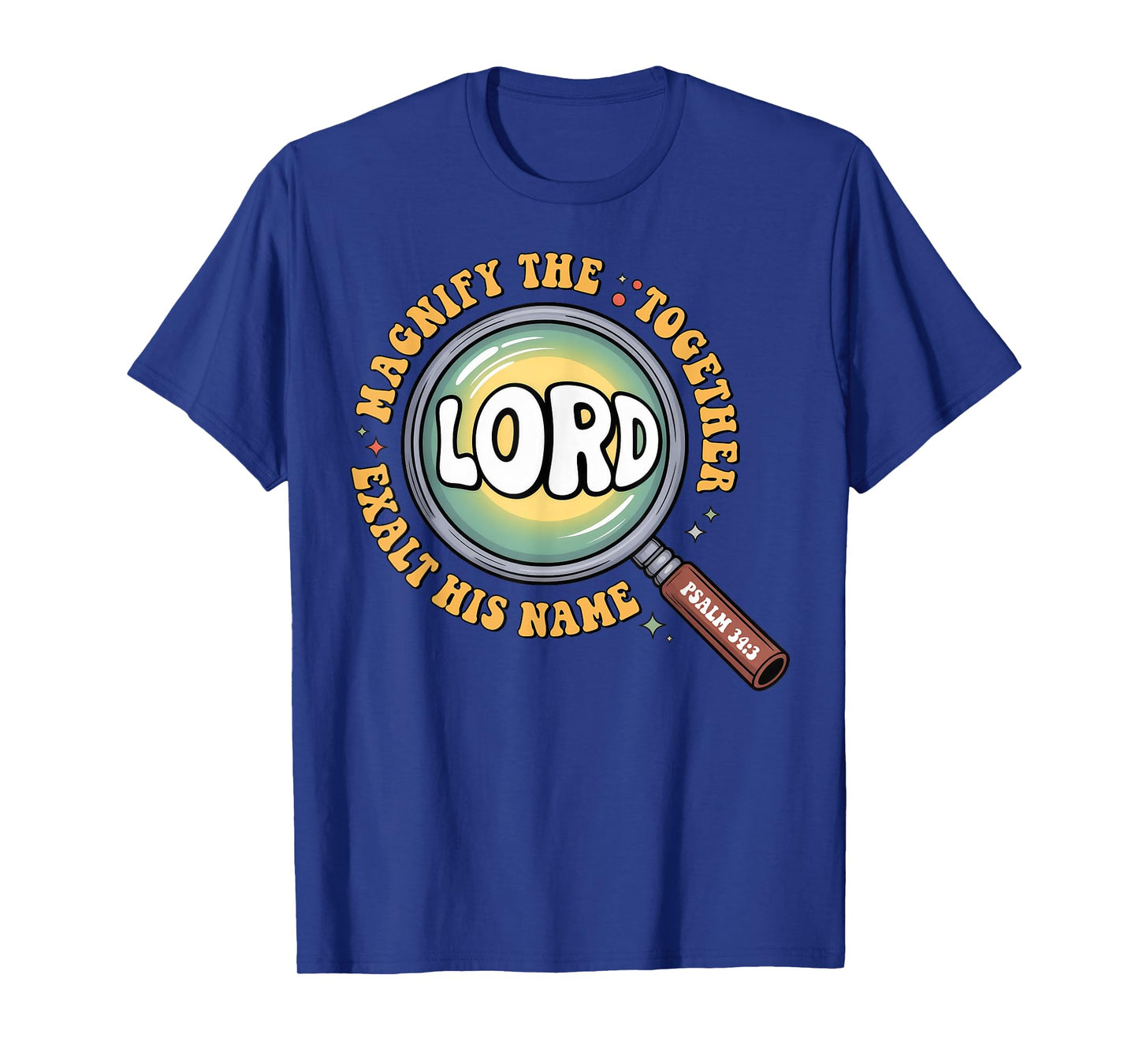 Magnify The Lord Bible Verse Magnified VBS 2025 Summer Camp T-Shirt