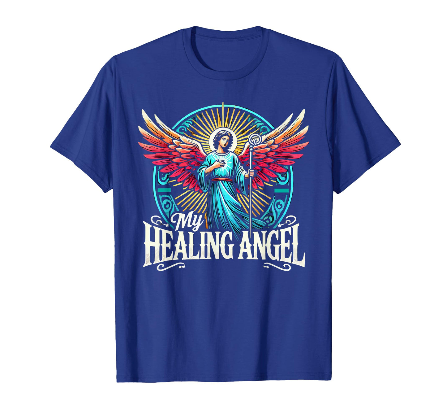 Archangel Raphael Catholic Christianity Guardian Angel T-Shirt