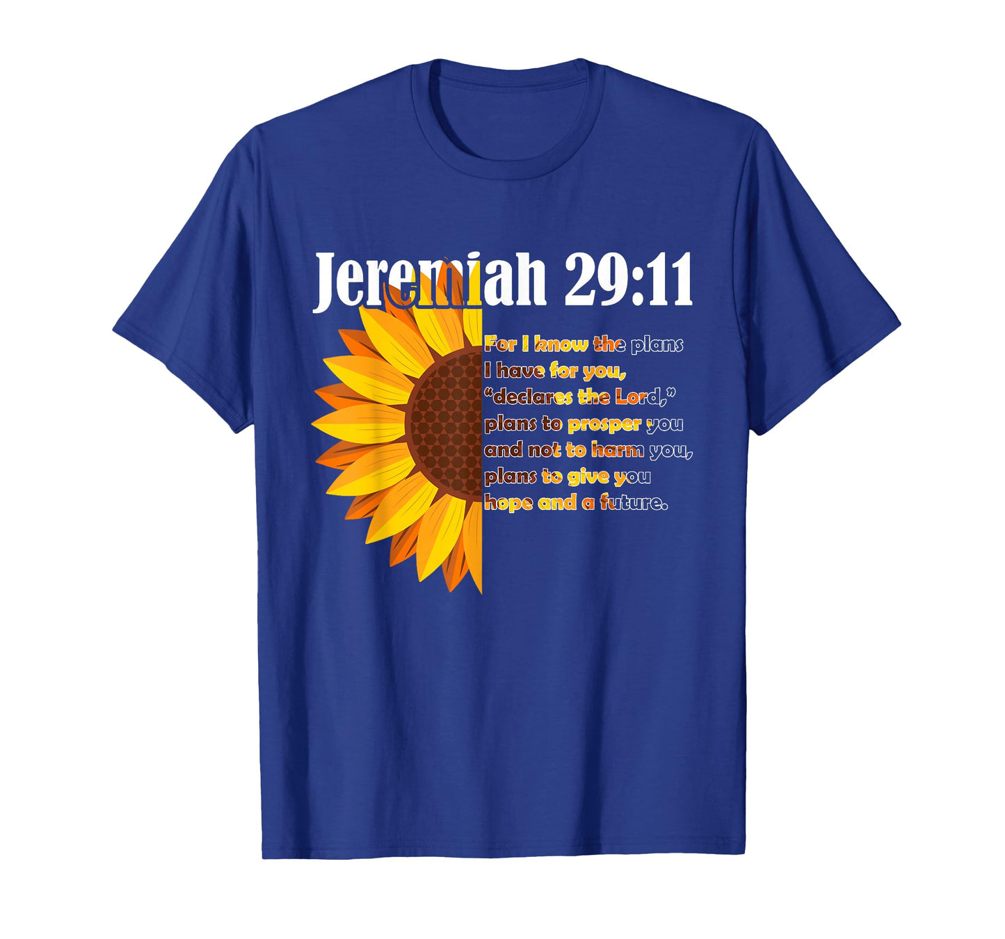 Jeremiah 29:11 Bible Christian Christian T-Shirt