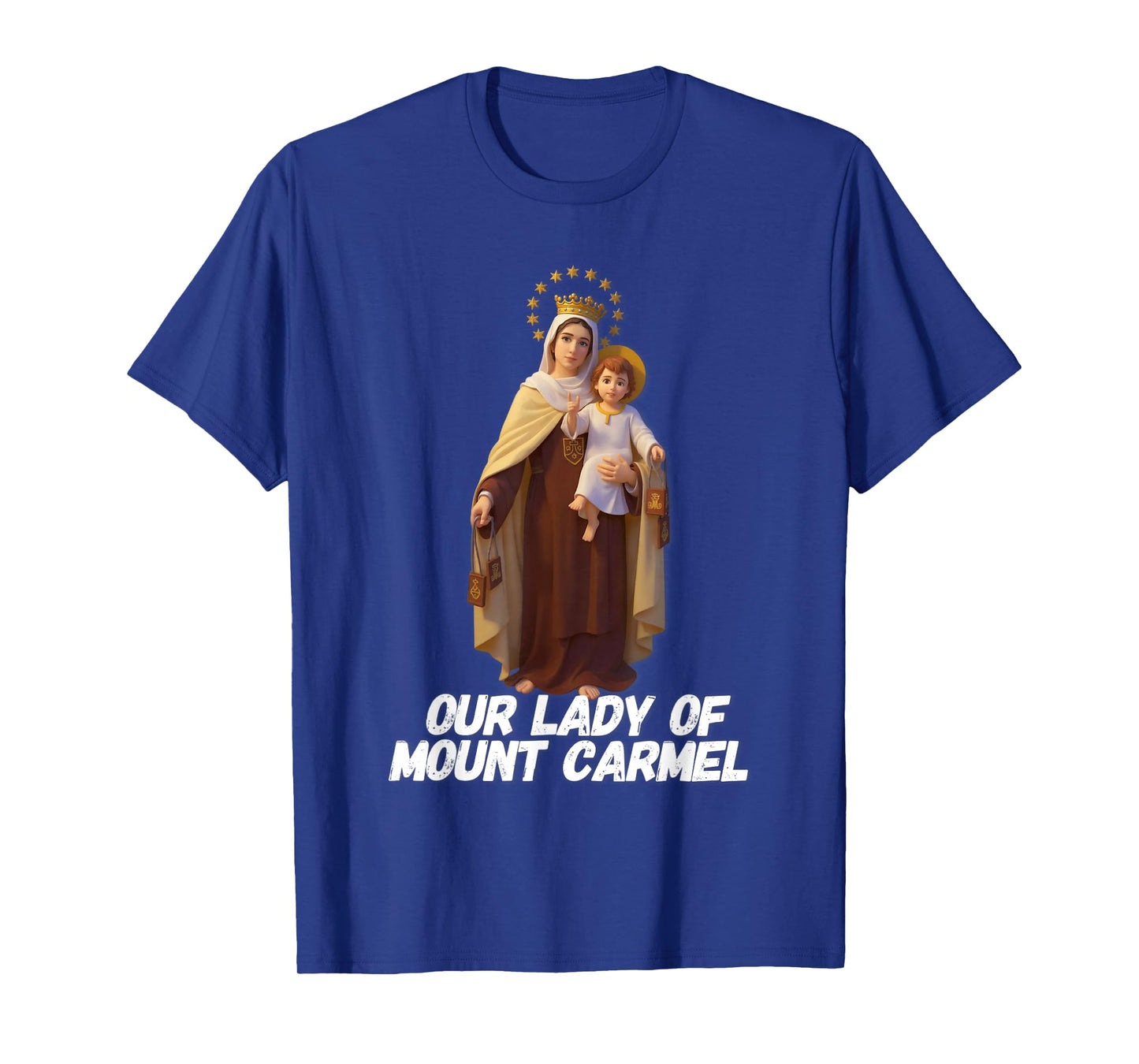 Our Lady of Mount Carmel Marian Catholic T-Shirt