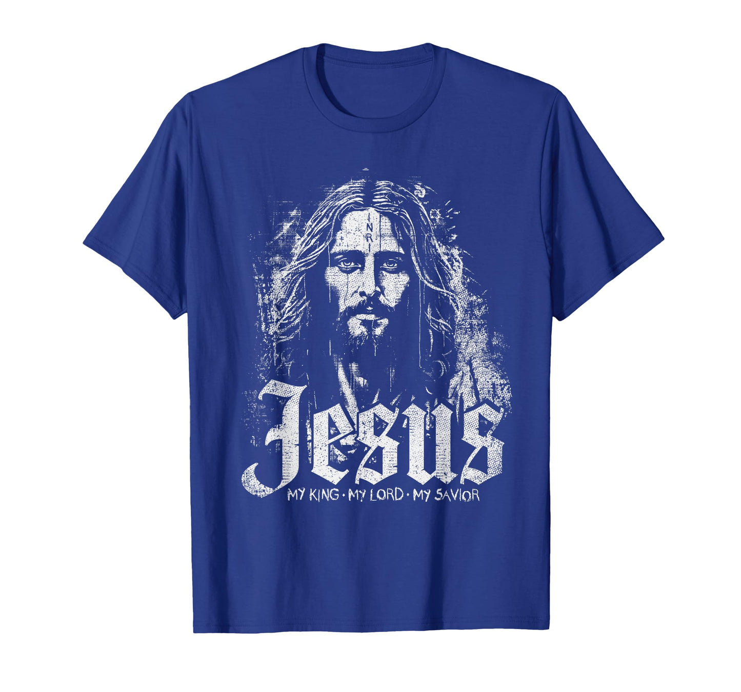 Jesus Christ My King My Lord My Savior Prayer Christian T-Shirt