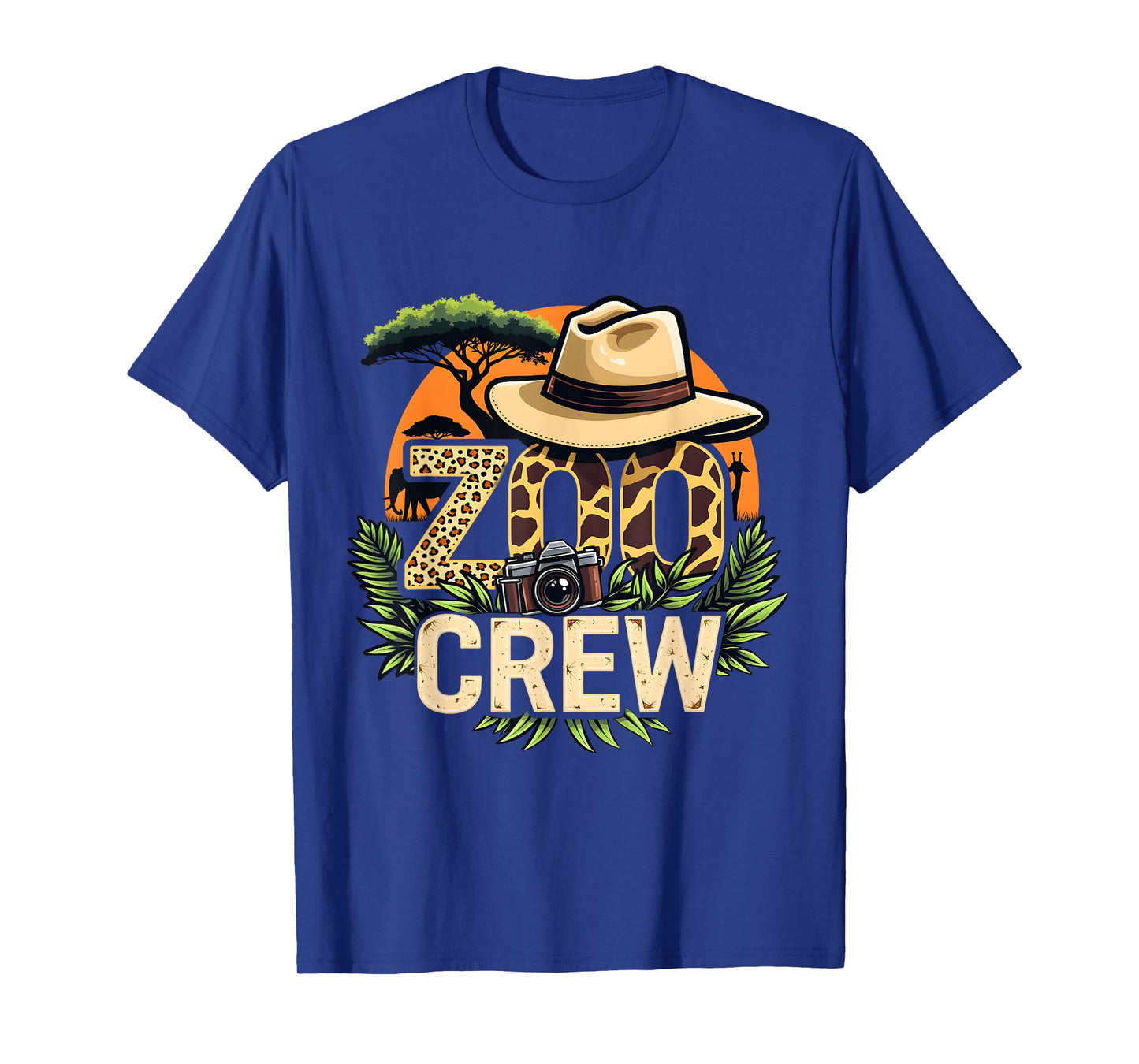Zoo Crew Wildlife Animal Wild Field Trip Safari Animals T-Shirt