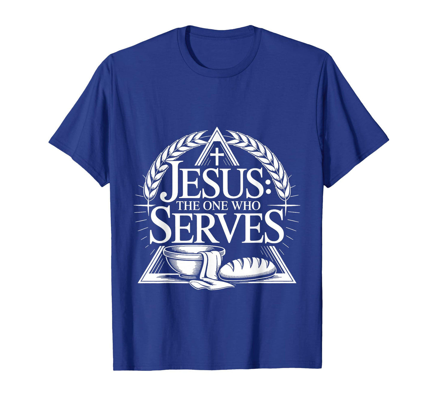 Jesus The One Who Serves Religious Pickleball - T-Shirt