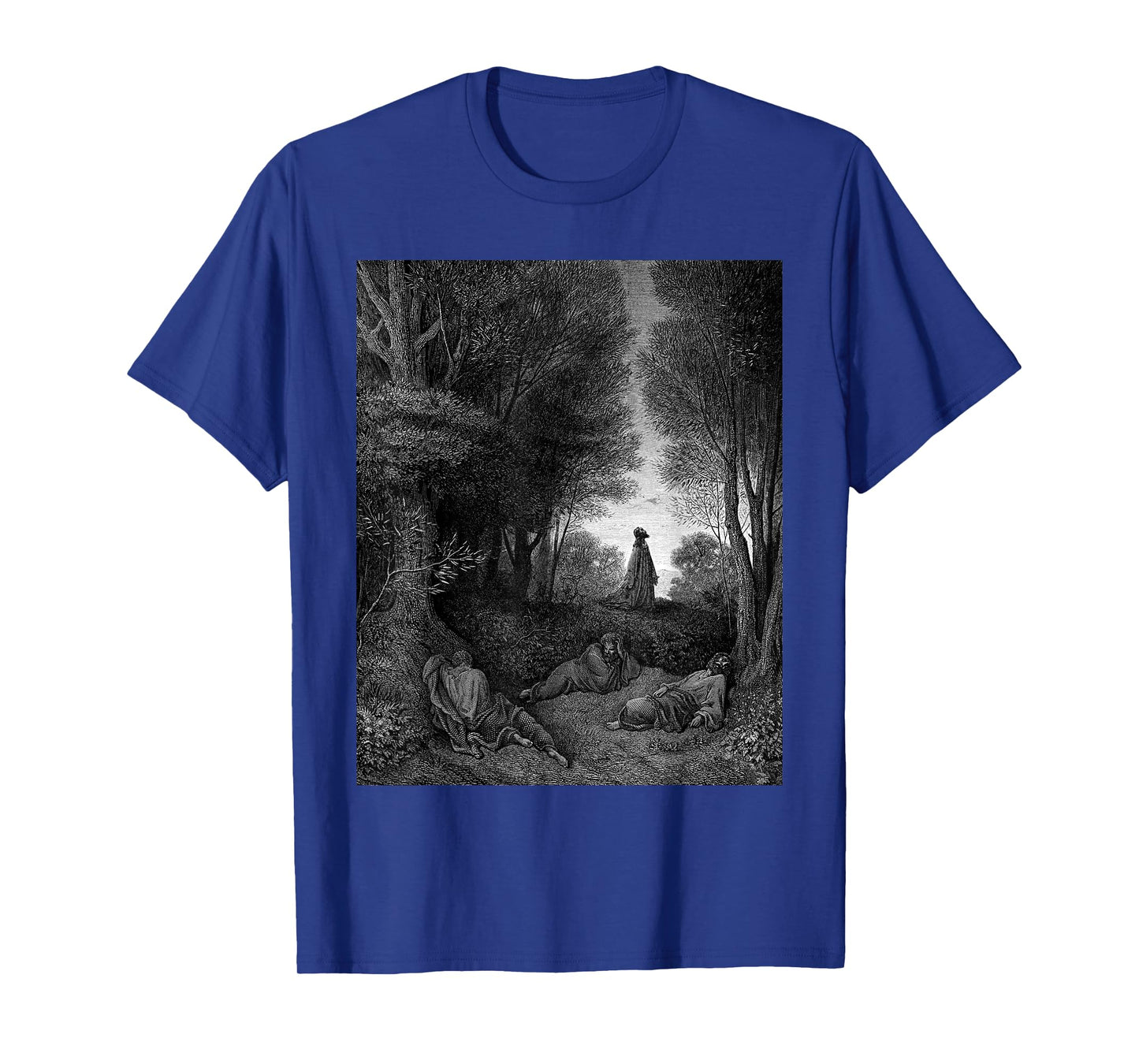 Jesus Praying in the Garden Gustave Dore Biblical Art T-Shirt
