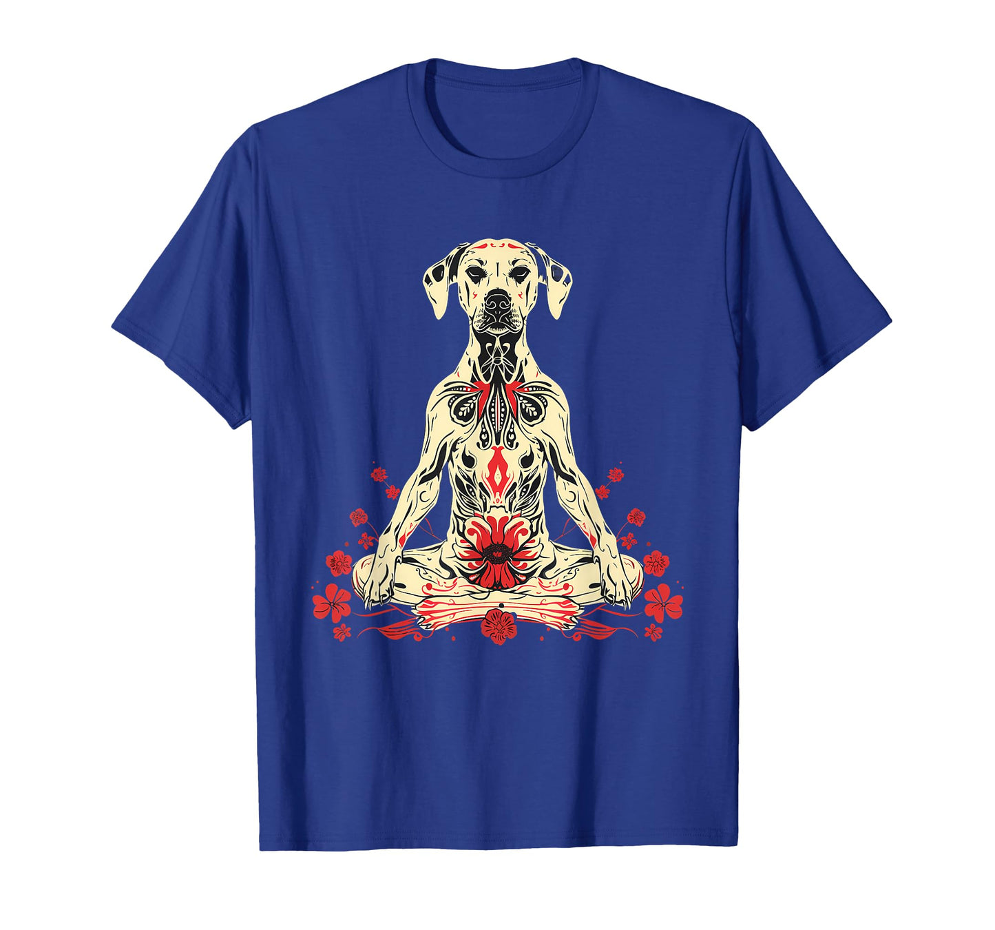 Dog Buddha Meditation Spiritual Yoga Buddhist Spirituality T-Shirt for Men Women Kids