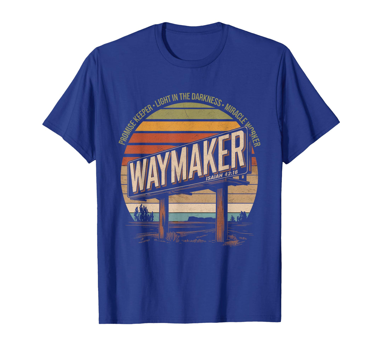 Waymaker Tshirt Promise Keeper Miracle Worker God Christian T-Shirt