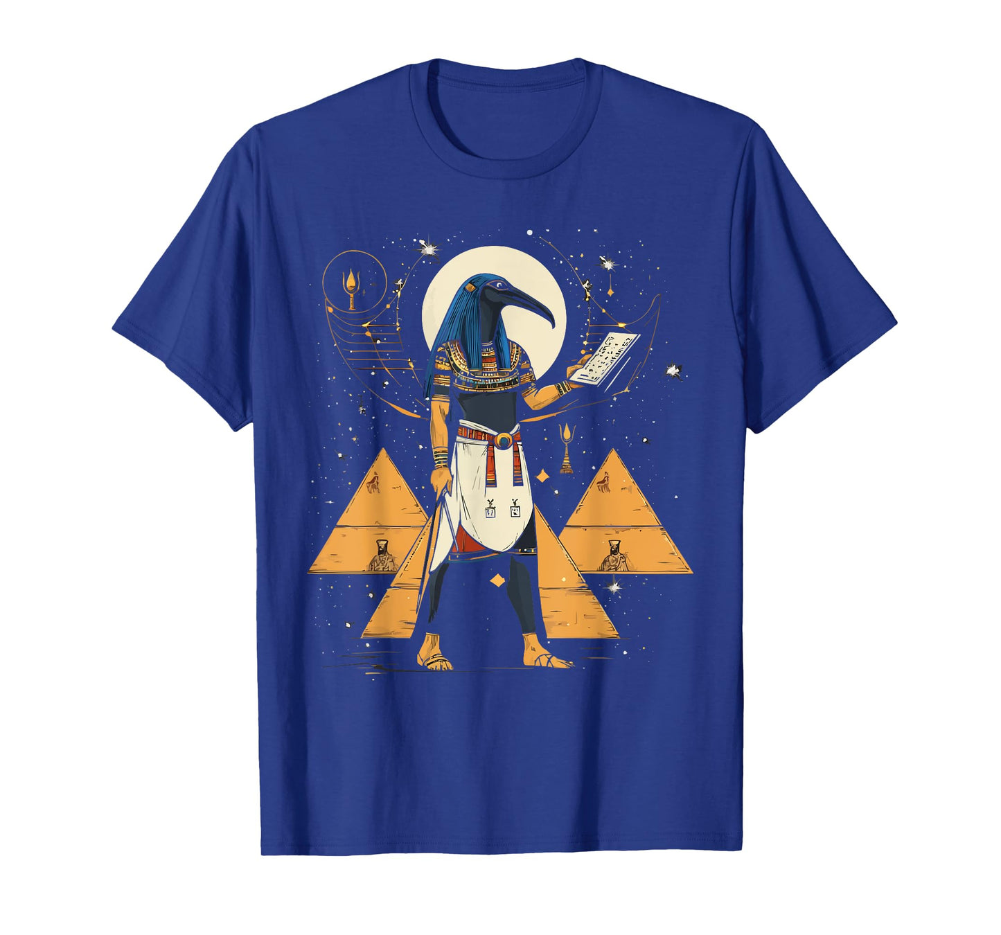 Thoth Egyptian God Egyptian Mythology Pyramid Ancient Egypt T-Shirt