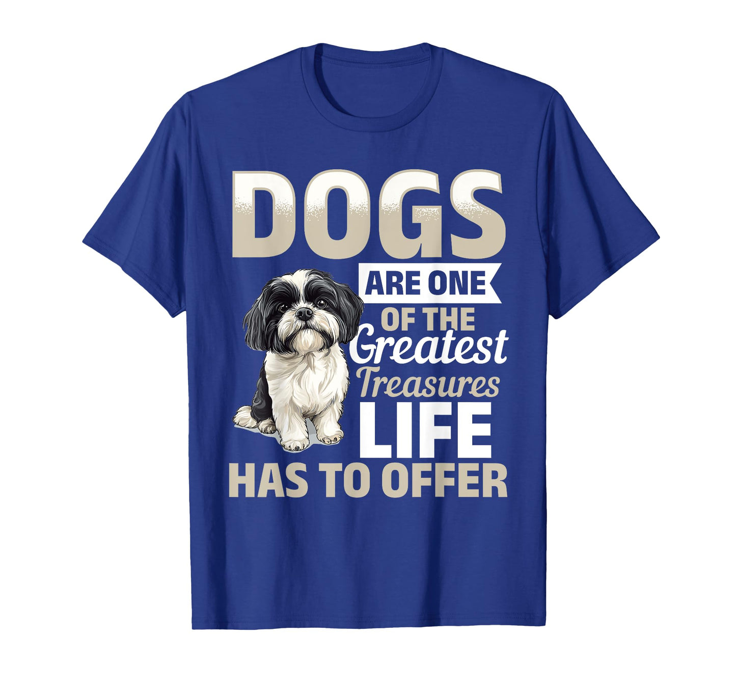 Shih Tzu Dog Owner T-Shirt for Men Women Kids