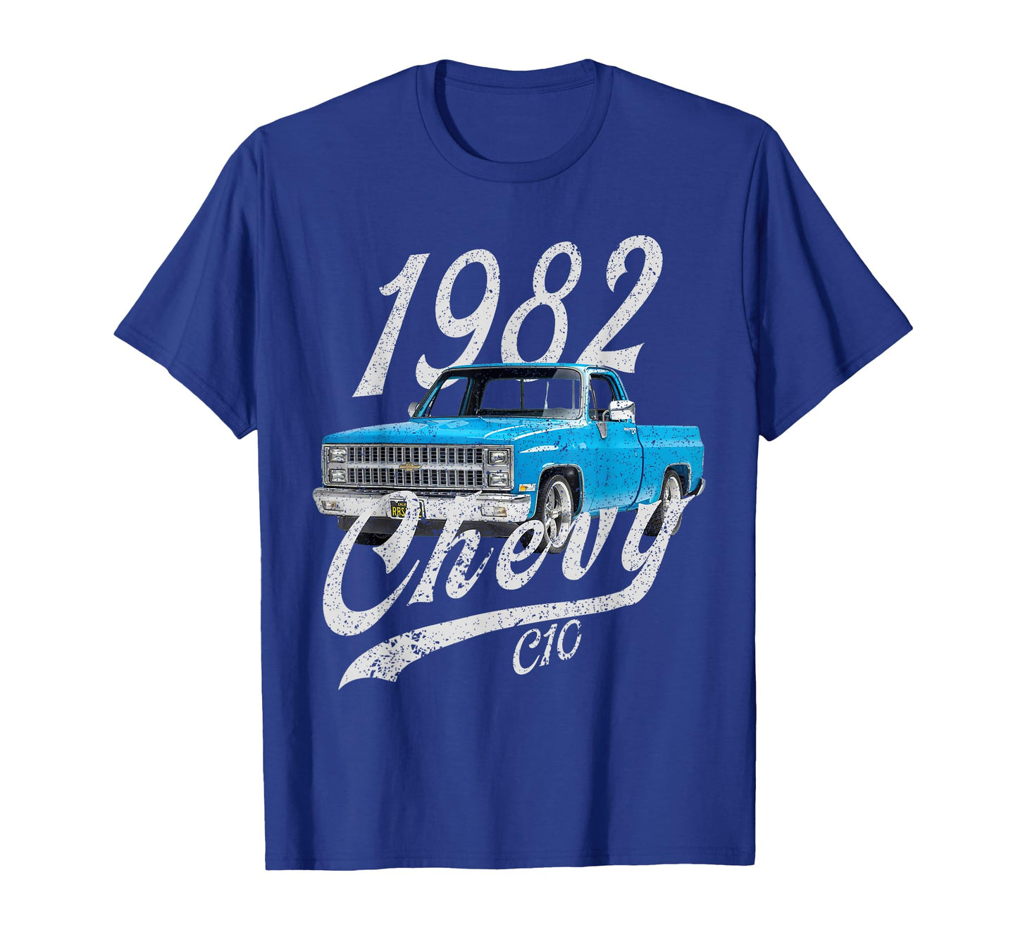 1982 chevys c10 pick up back of rear drawing T-Shirt