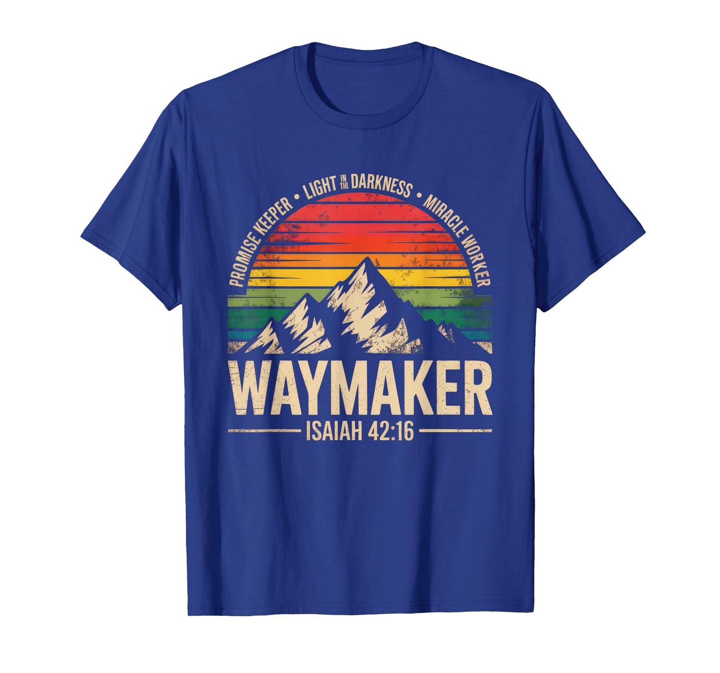 Waymaker Tshirt Promise Keeper Miracle Worker God Christian T-Shirt
