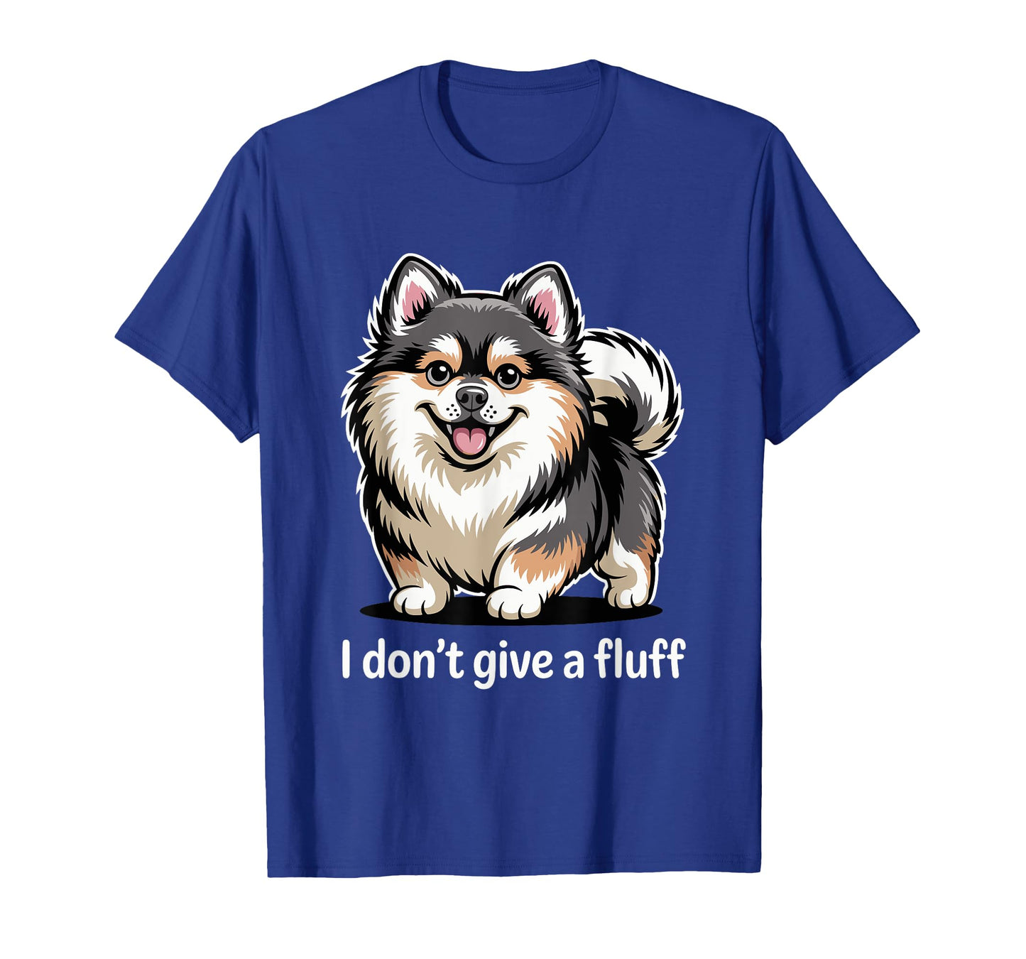 I Don’t Give A Fluff Funny Pomsky Dog Lovere Men Women Kids T-Shirt