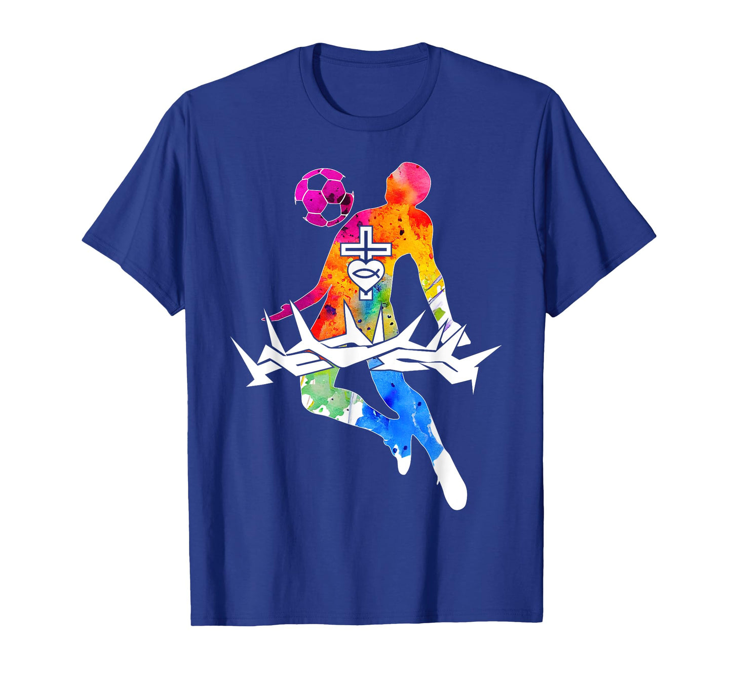 Religious Jesus Soccer Christian GOD Soccer T-Shirt