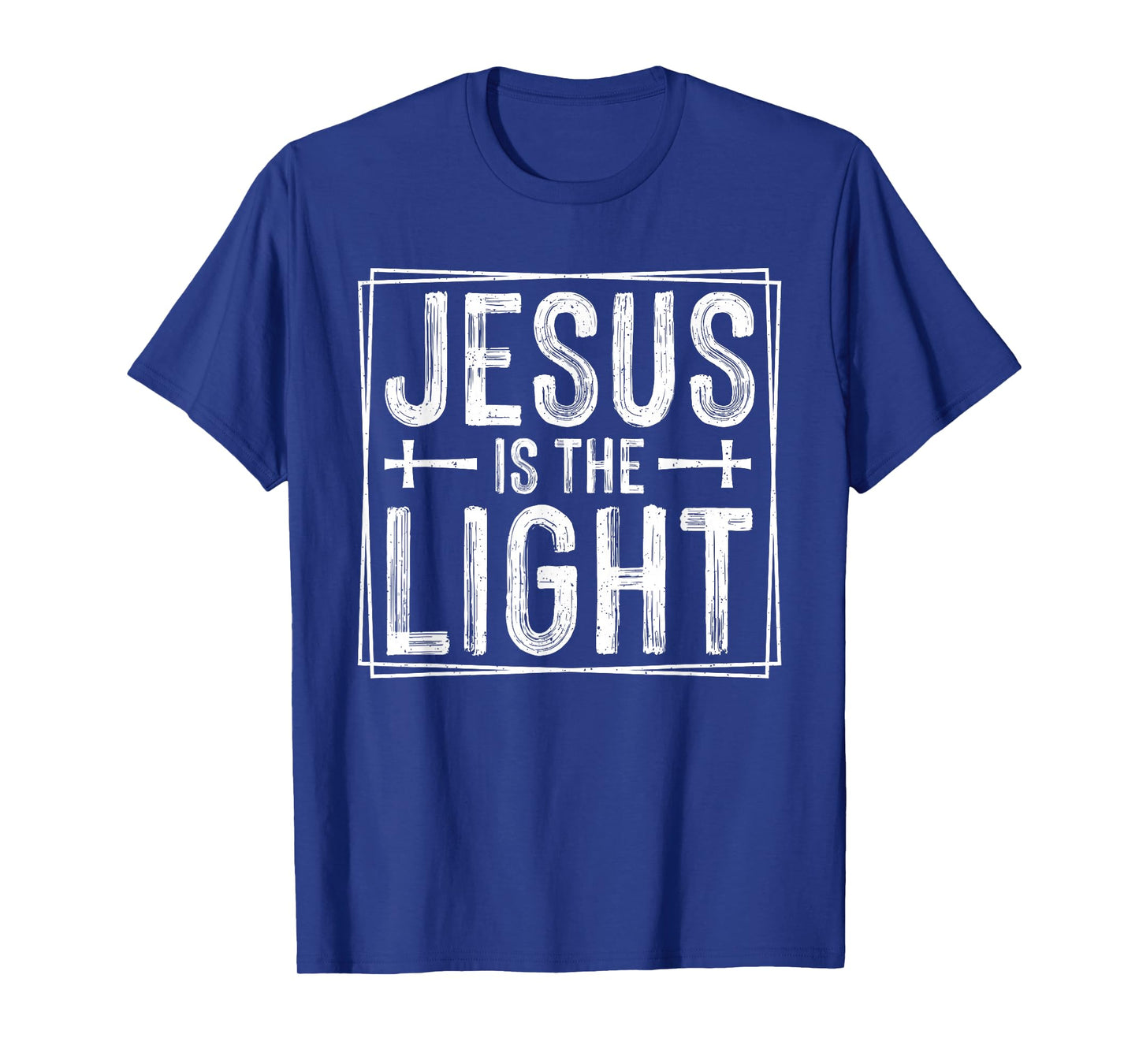 Jesus is The Light Christian - Inspirational Religious Faith T-Shirt