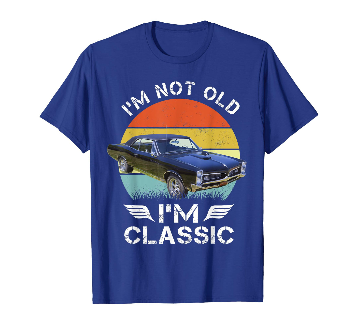 1967 67 GTO Classic Car Old School Muscle Car T-Shirt