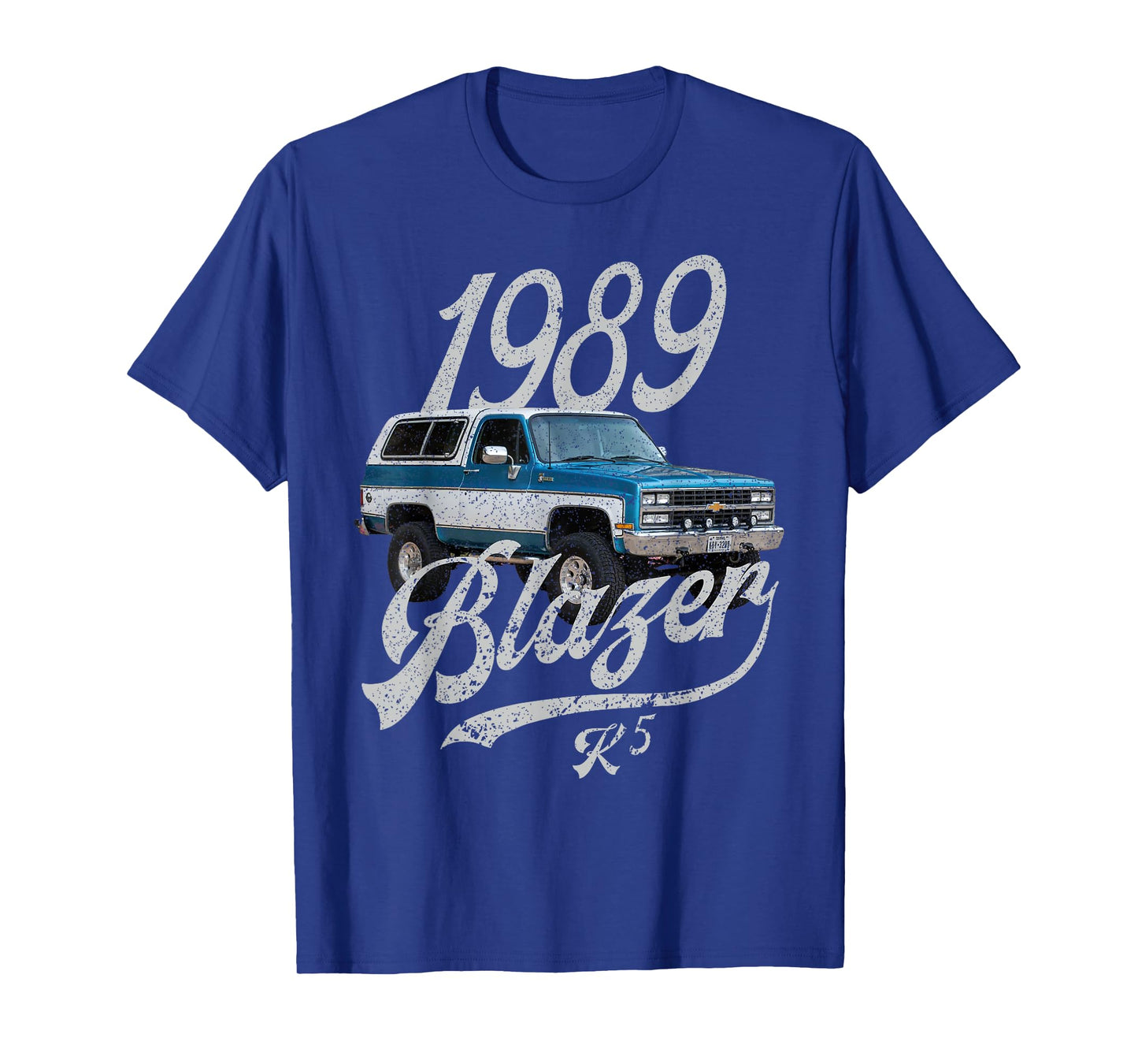 1989 k5 blazer Blue White T-Shirt