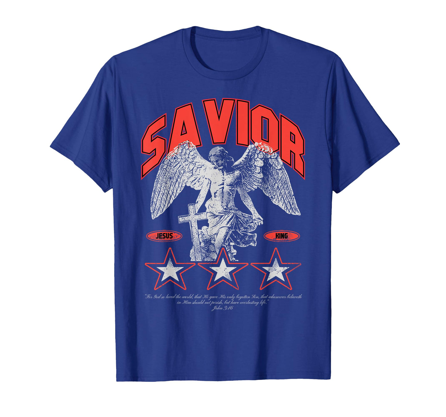 Savior - Christian Bible Verse Faith T-Shirt