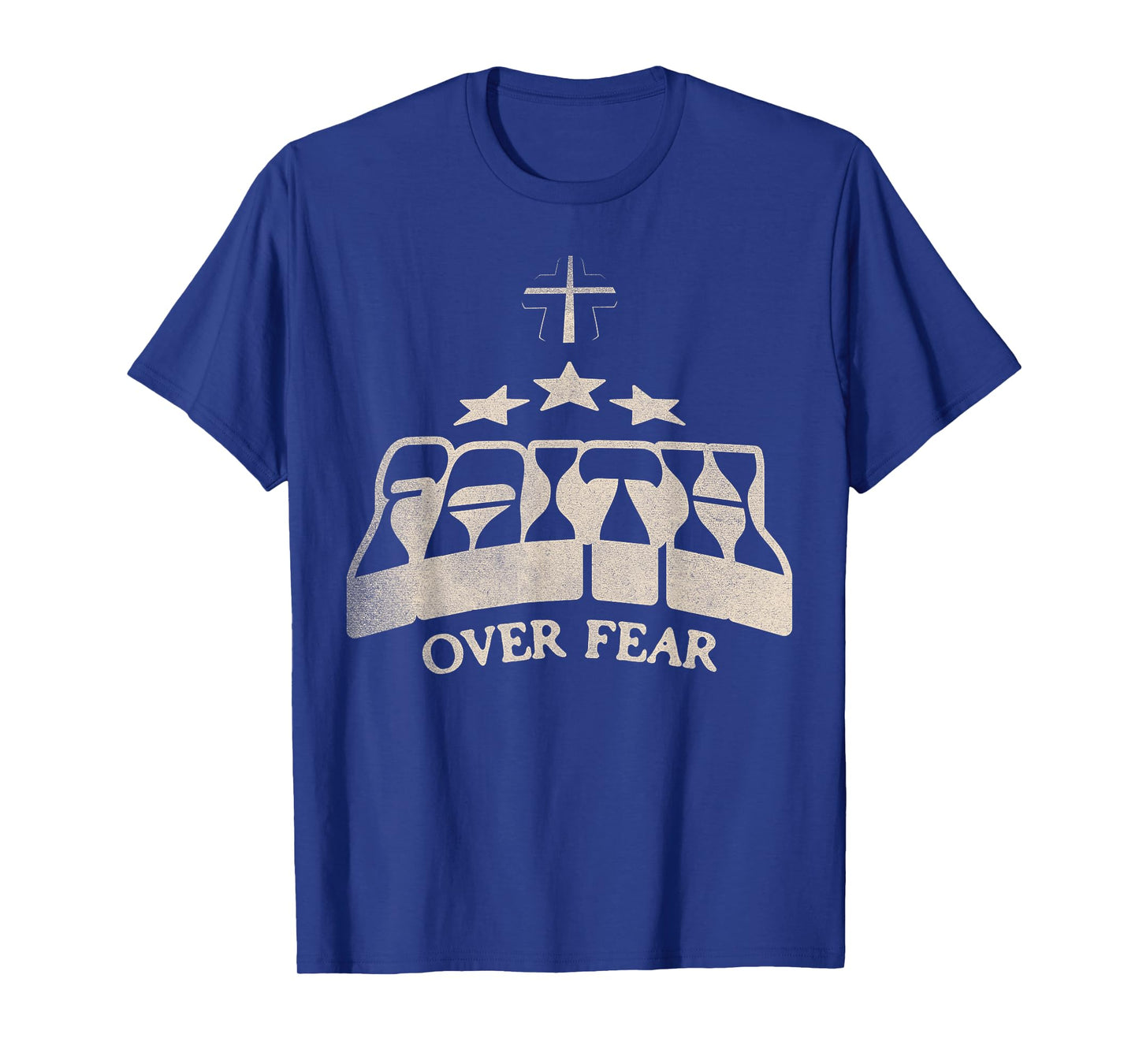Faith Over Fear - Christian Jesus Faith T-Shirt