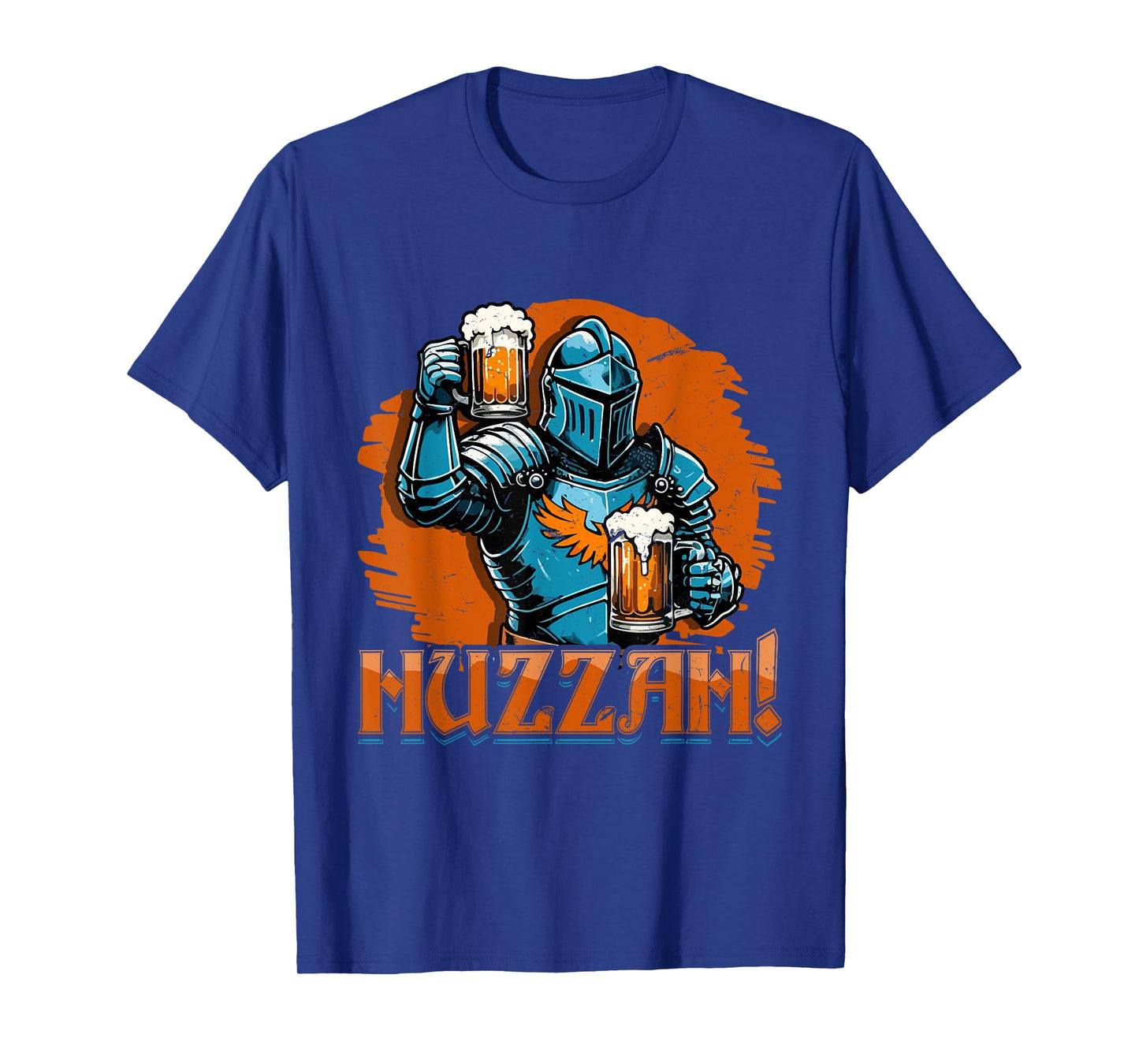 Huzzah Funny Medieval Knights Ren Faire Jousting T-Shirt