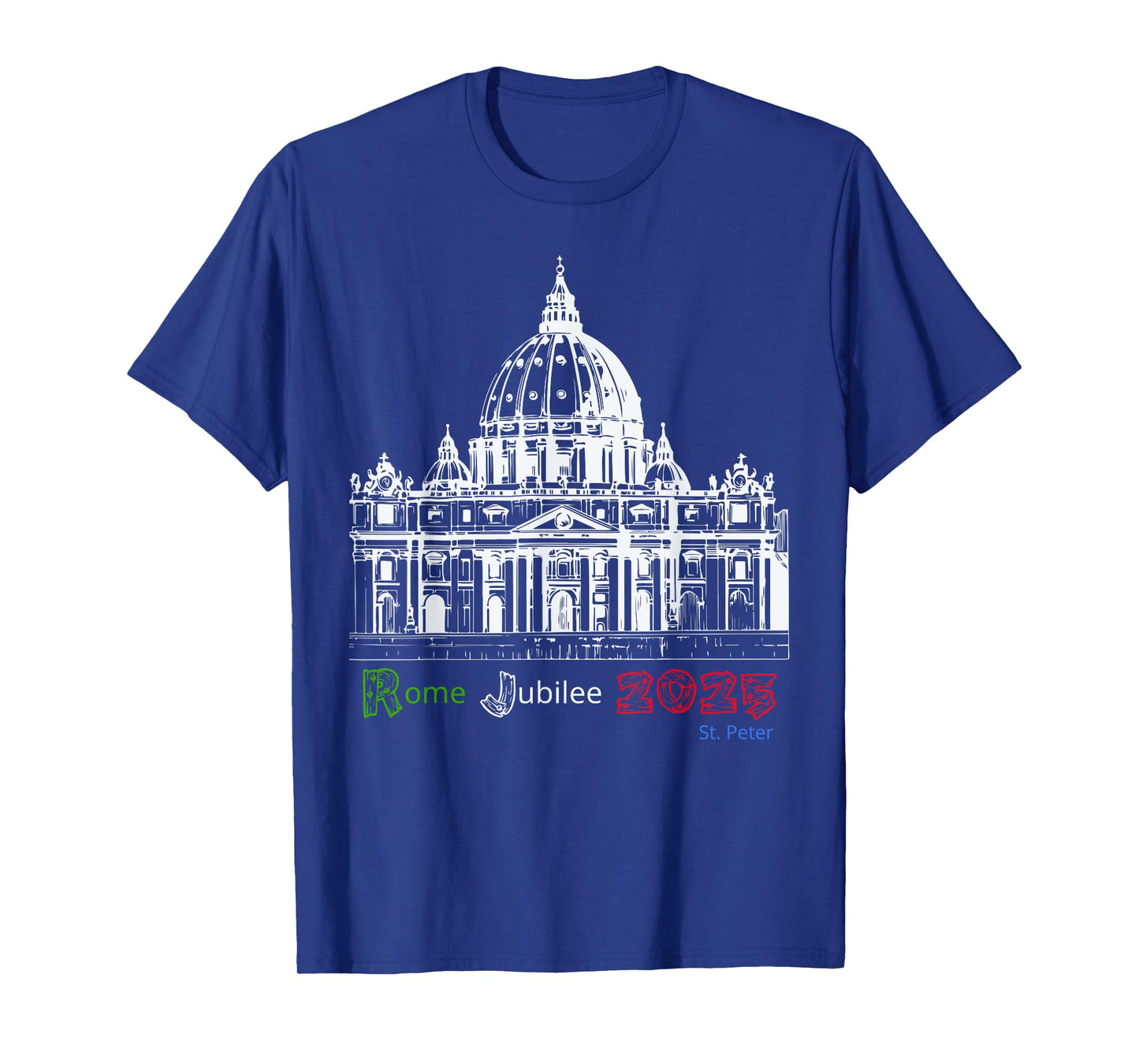 Rome Jubilee Pilgrims of Hope 2025, Vatican T-Shirt