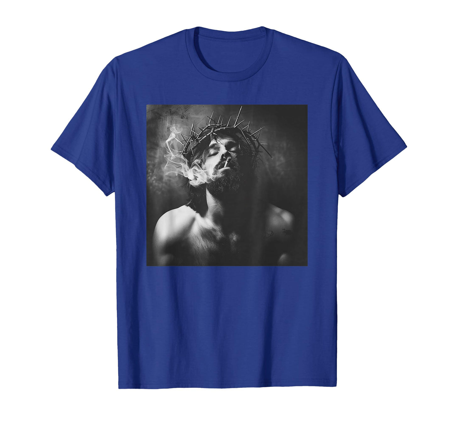 Cooler Jesus Christ Smokes, Resistance, Rebellious Jesus T-Shirt