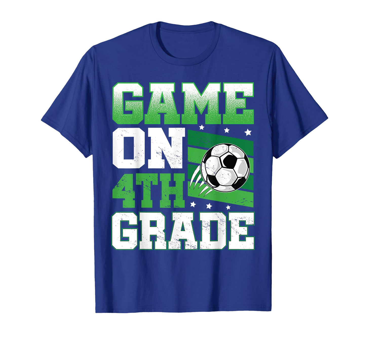 Soccer Game On 4th Grade Back To School Cute Sports Boys T-Shirt