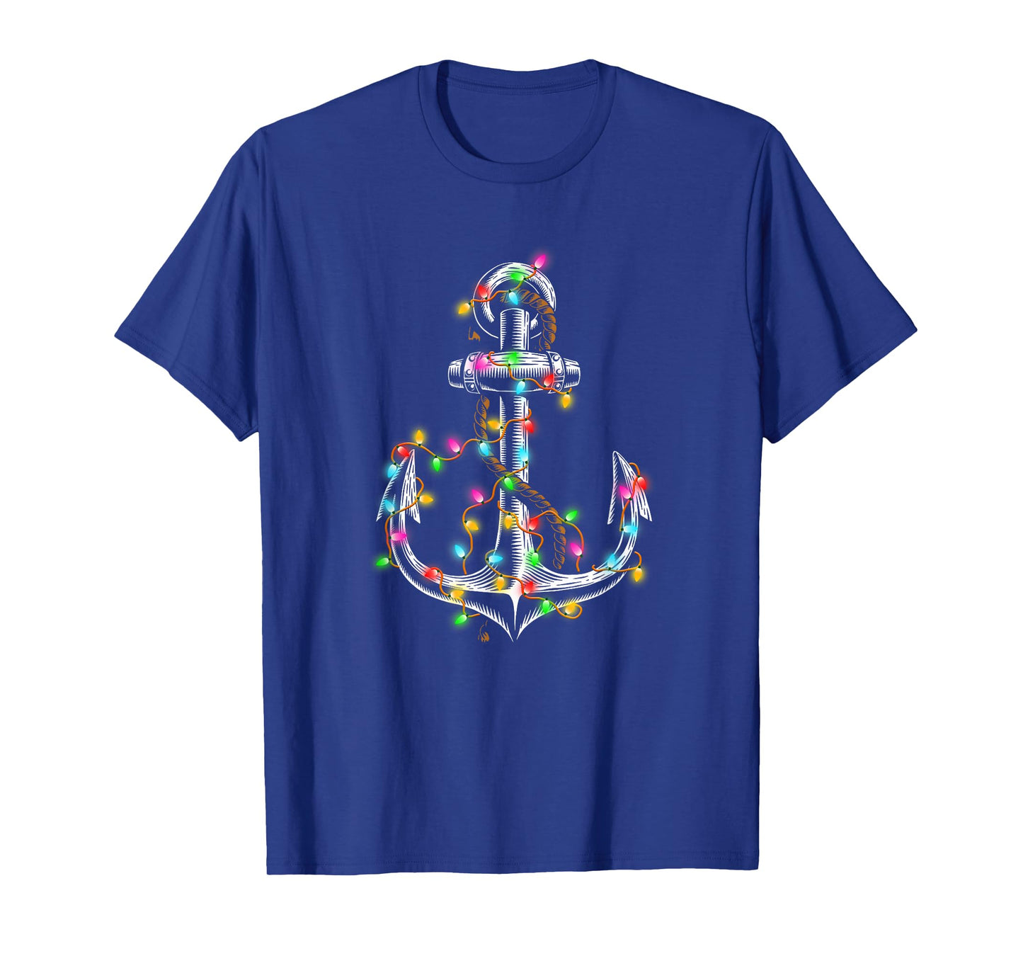 Christmas Lights Boating Sailing Cruise Boat Gifts T-Shirt