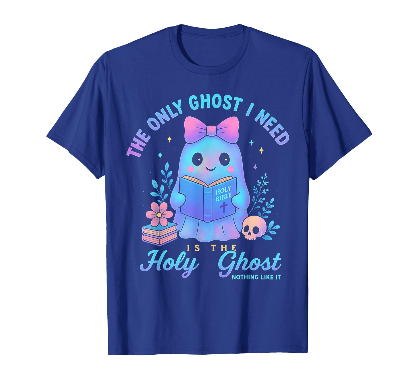 Ain't No Ghost Like The Holy Ghost Jesus Christian Halloween T-Shirt