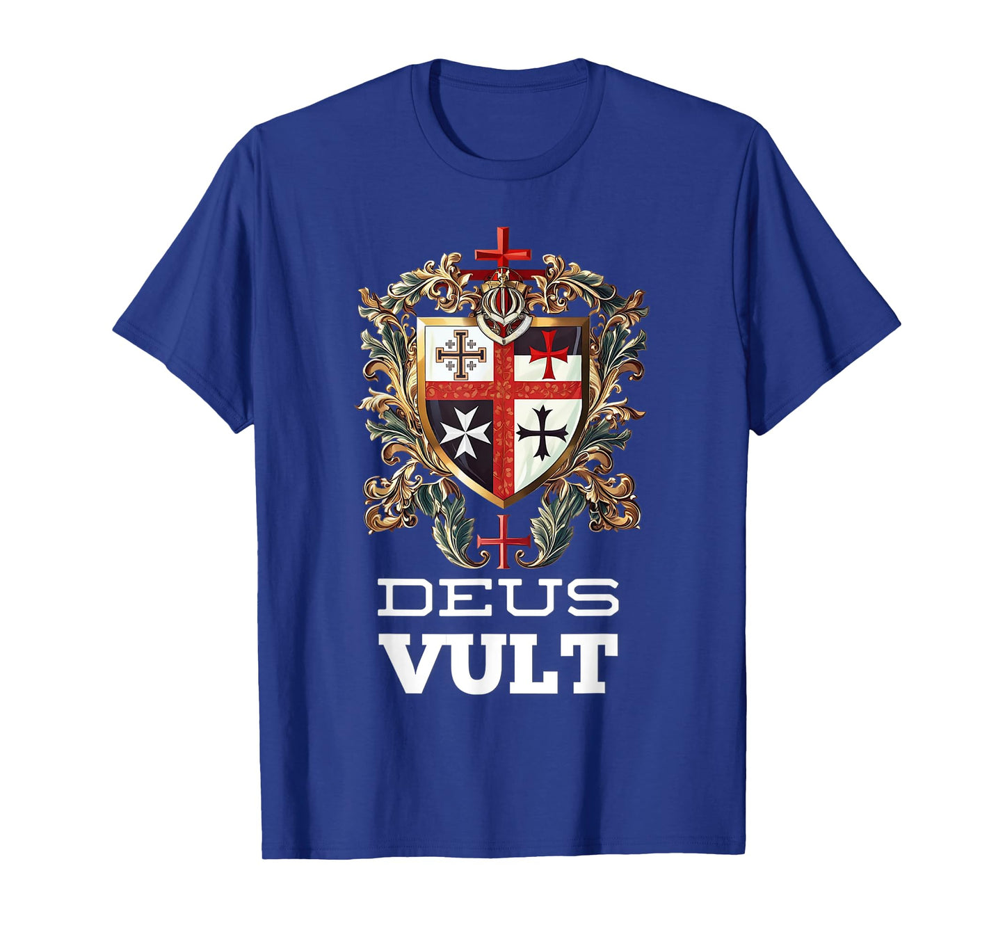 Catholic Knight Templar Crusader Cross Latin T-Shirt