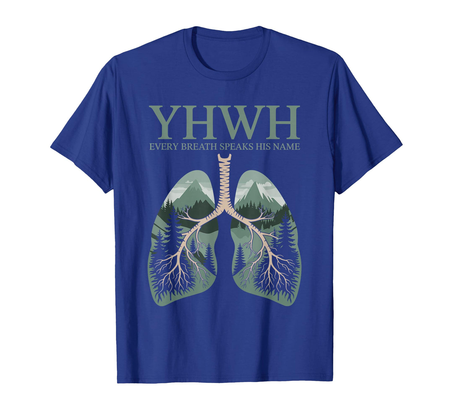 YHWH Every Breath Speaks His Name Yahweh T-Shirt