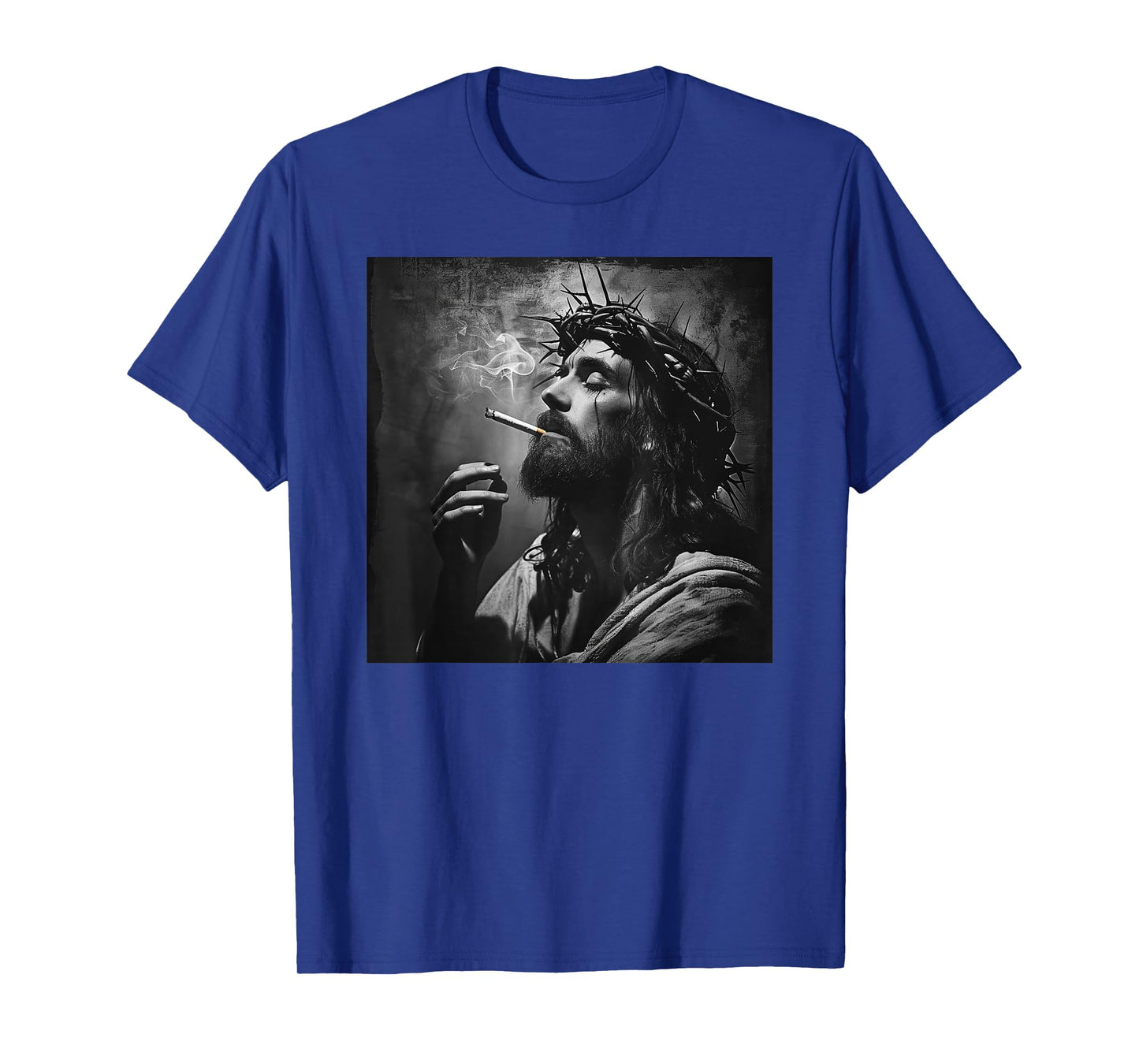 Cooler Jesus Christ Smokes, Resistance, Rebellious Jesus T-Shirt
