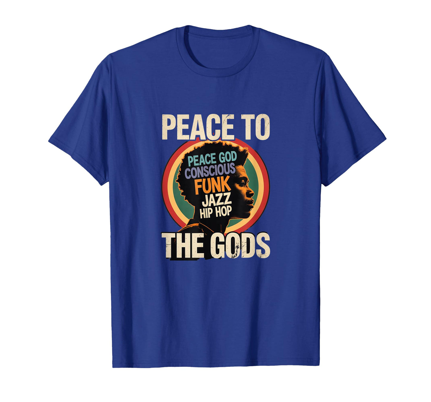 Peace God - 5 Percent Allah 7 Gods Earths Moorish T-Shirt