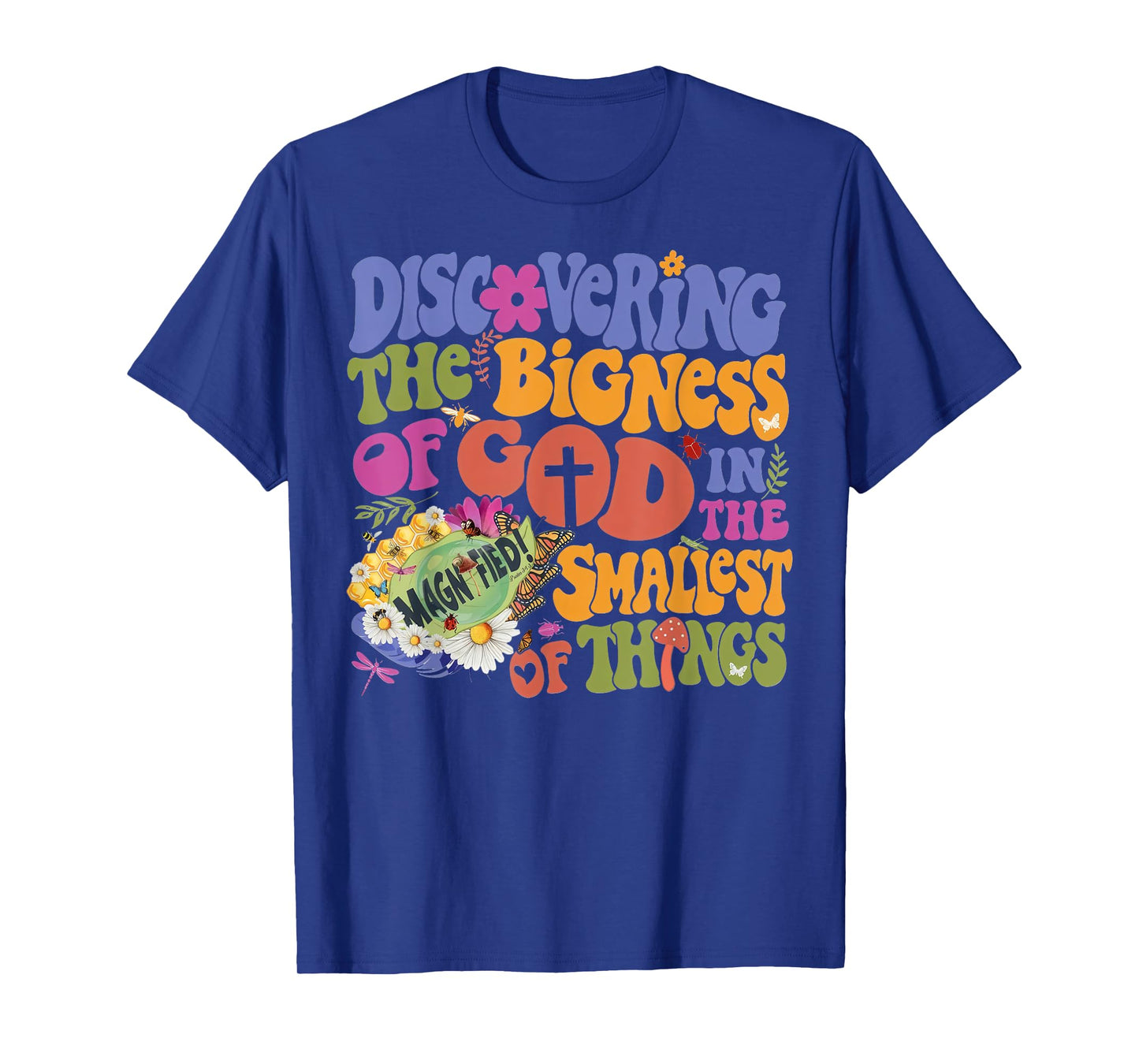 Discovering the Bigness of God VBS 2025 Magnified Christian T-Shirt