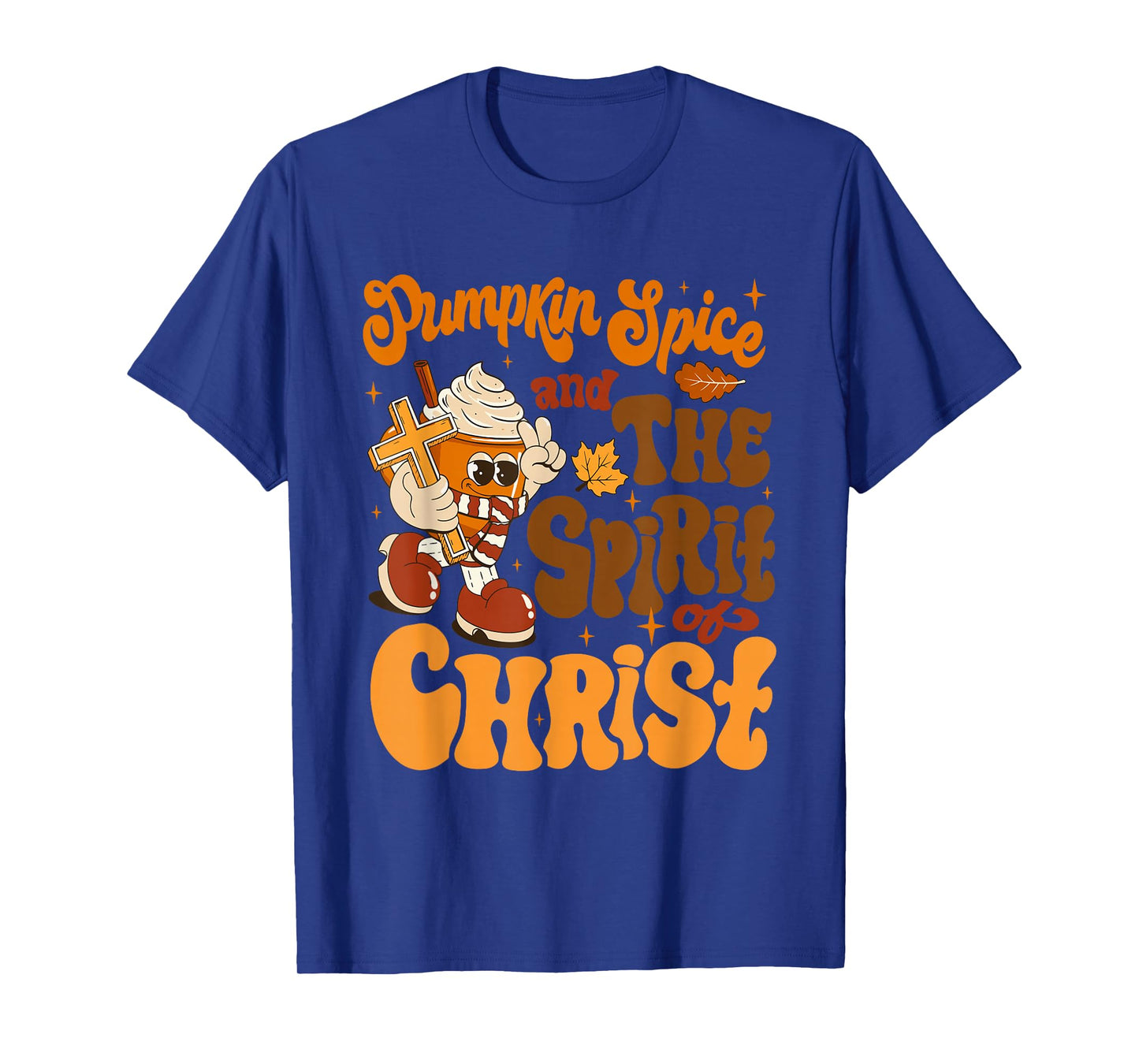 Pumpkin Spice and The Spirit of Christ Halloween Christian T-Shirt
