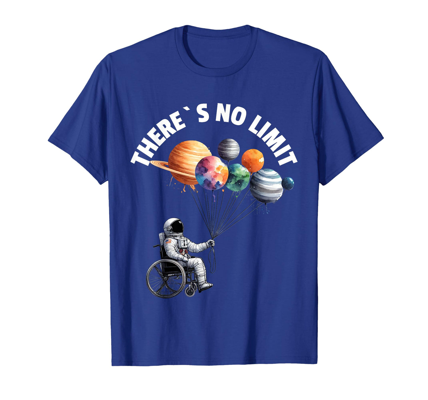 Wheelchair Astronaut Motivtion Kids with Wheelchair T-Shirt