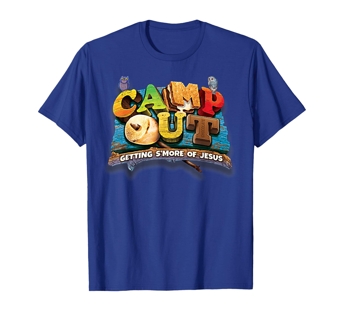 "Camp Out" Getting S'more of Jesus. A cool Summer T-shirt!! T-Shirt