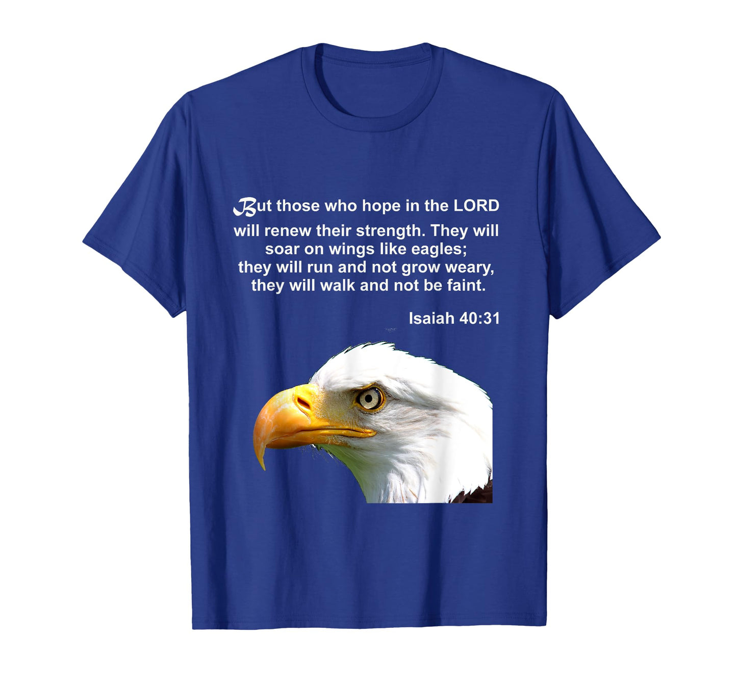Eagle Bible Verse Isaiah 40 31 Christian T-Shirt