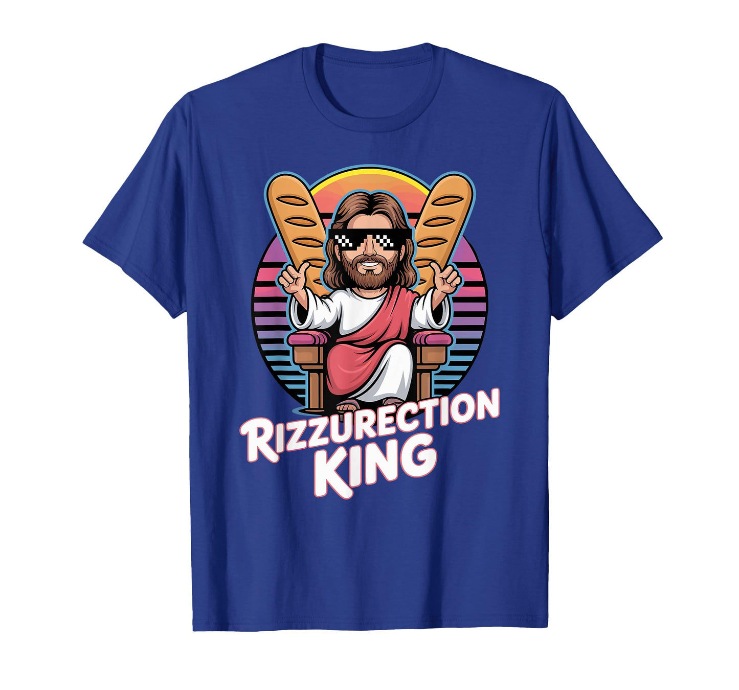 Easter Religious Funny Rizzurection King Jesus T-Shirt