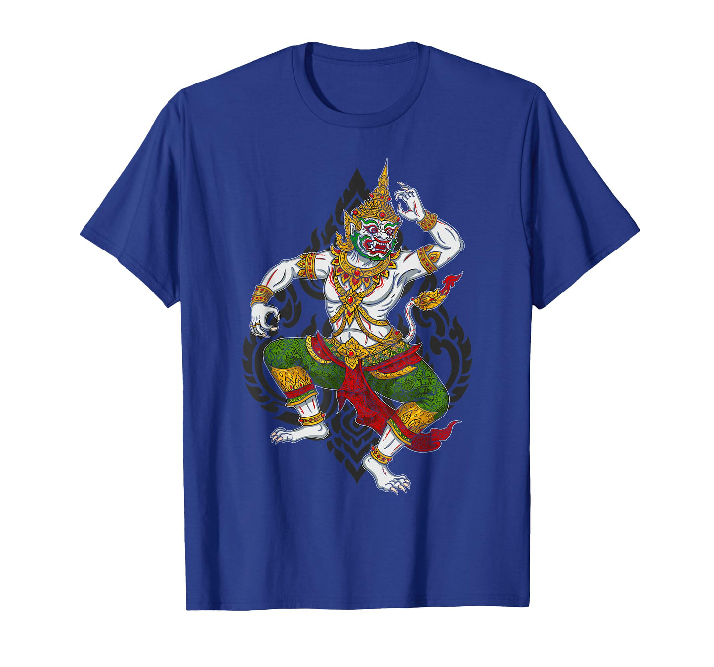Khmer Hanuman Warrior Art Cambodian Myth Style T-Shirt