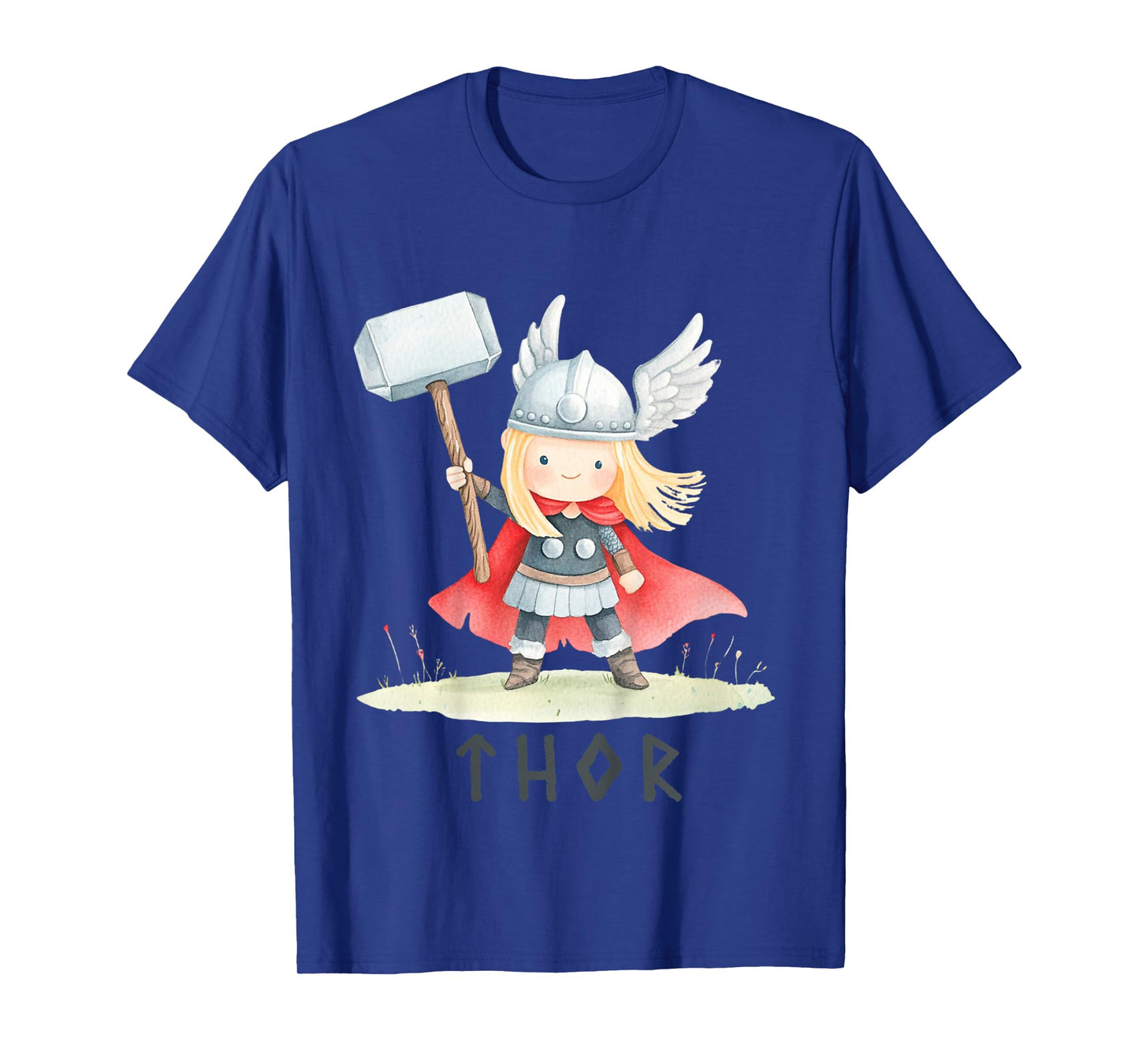 Norse mythology god Thor Viking kids boys girls T-Shirt