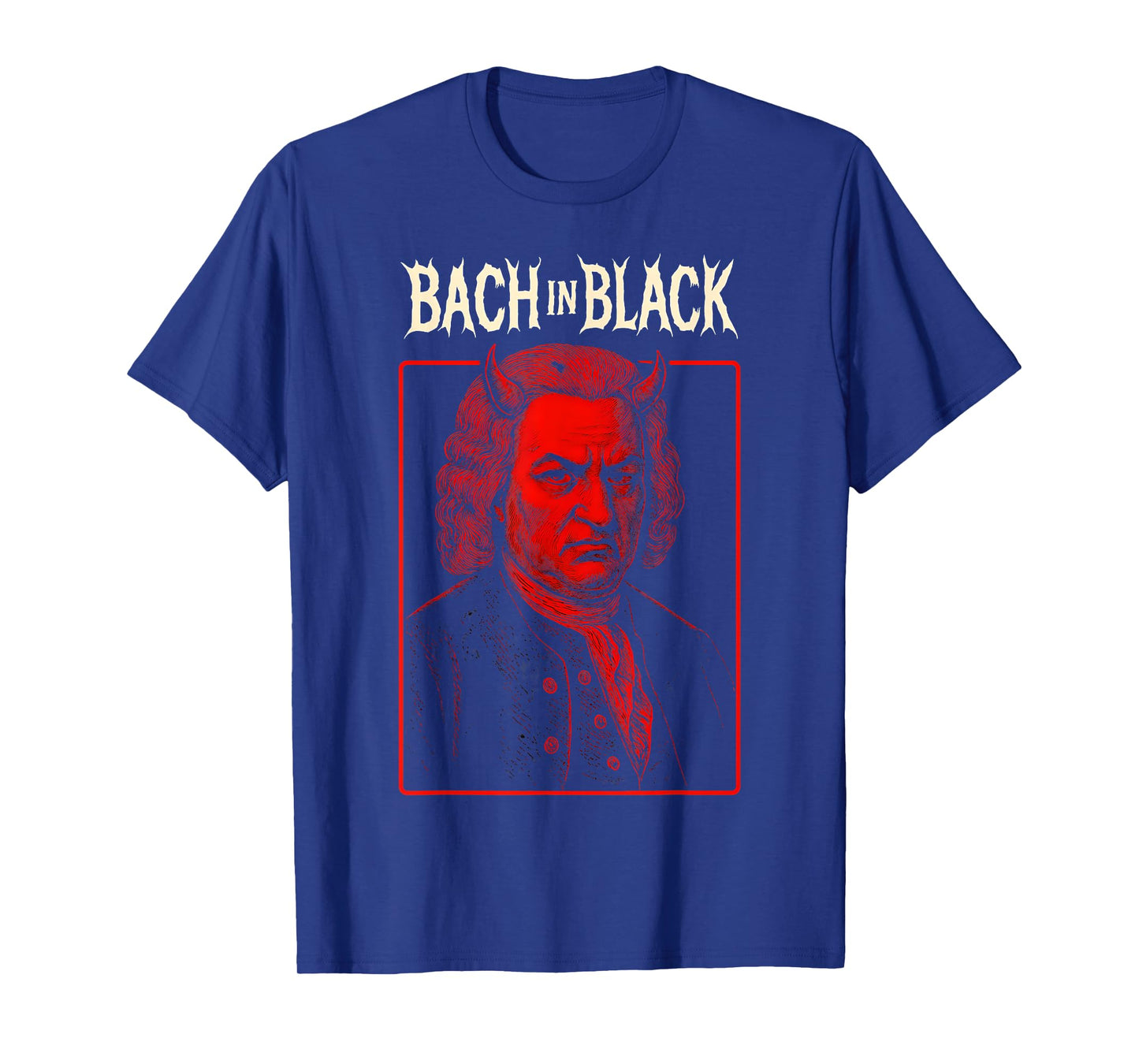 Johann Sebastian Bach Death Metal Classical Music Composer T-Shirt