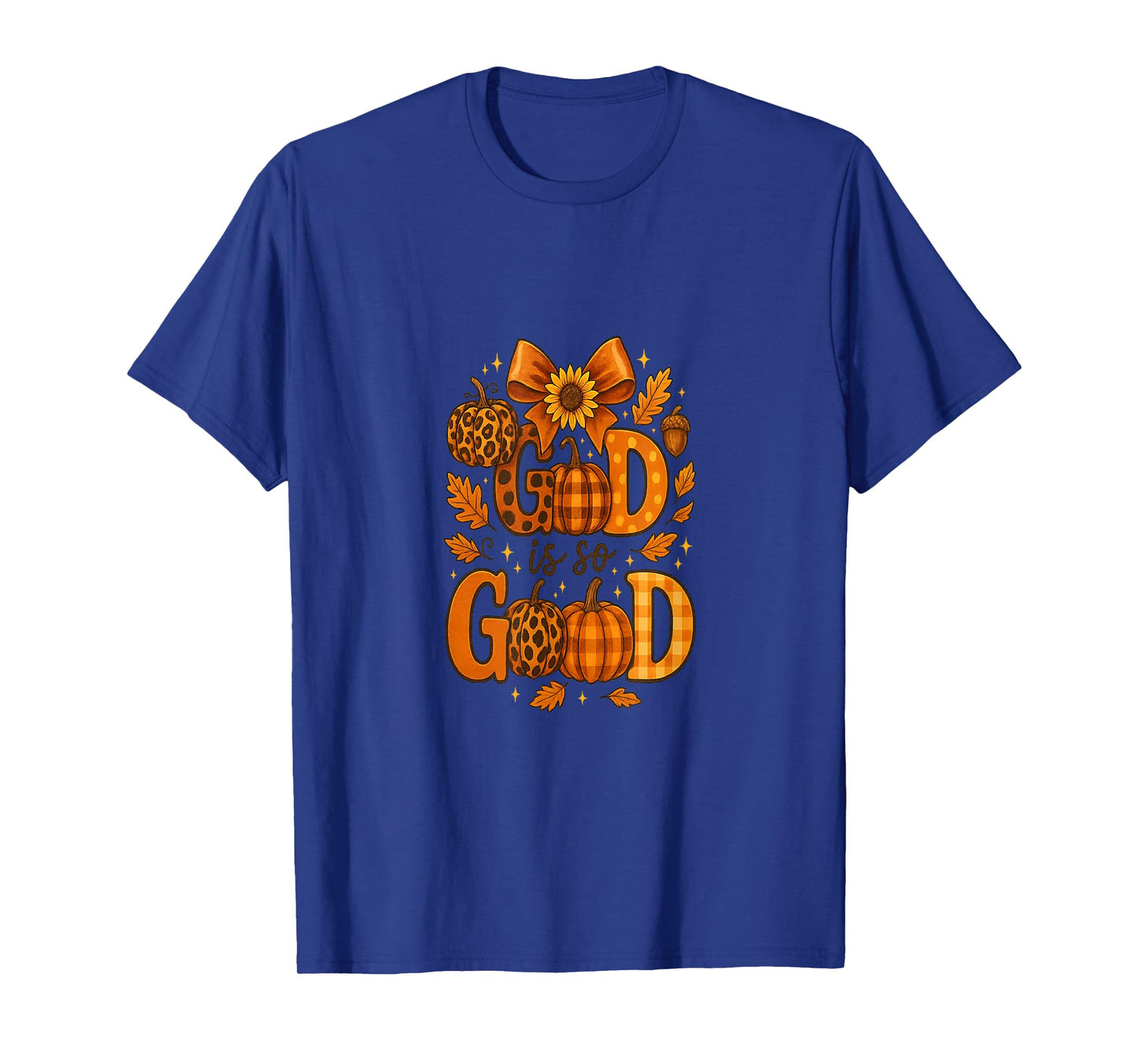 God is So Good Christian Autumn Pumpkin Thanksgiving T-Shirt