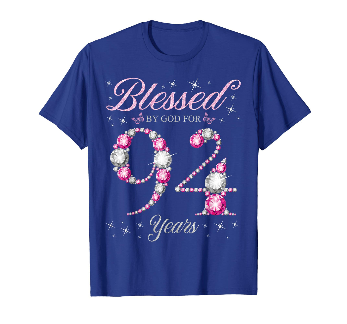 Blessed By God For 94 Years Old 94th Birthday Party T-Shirt
