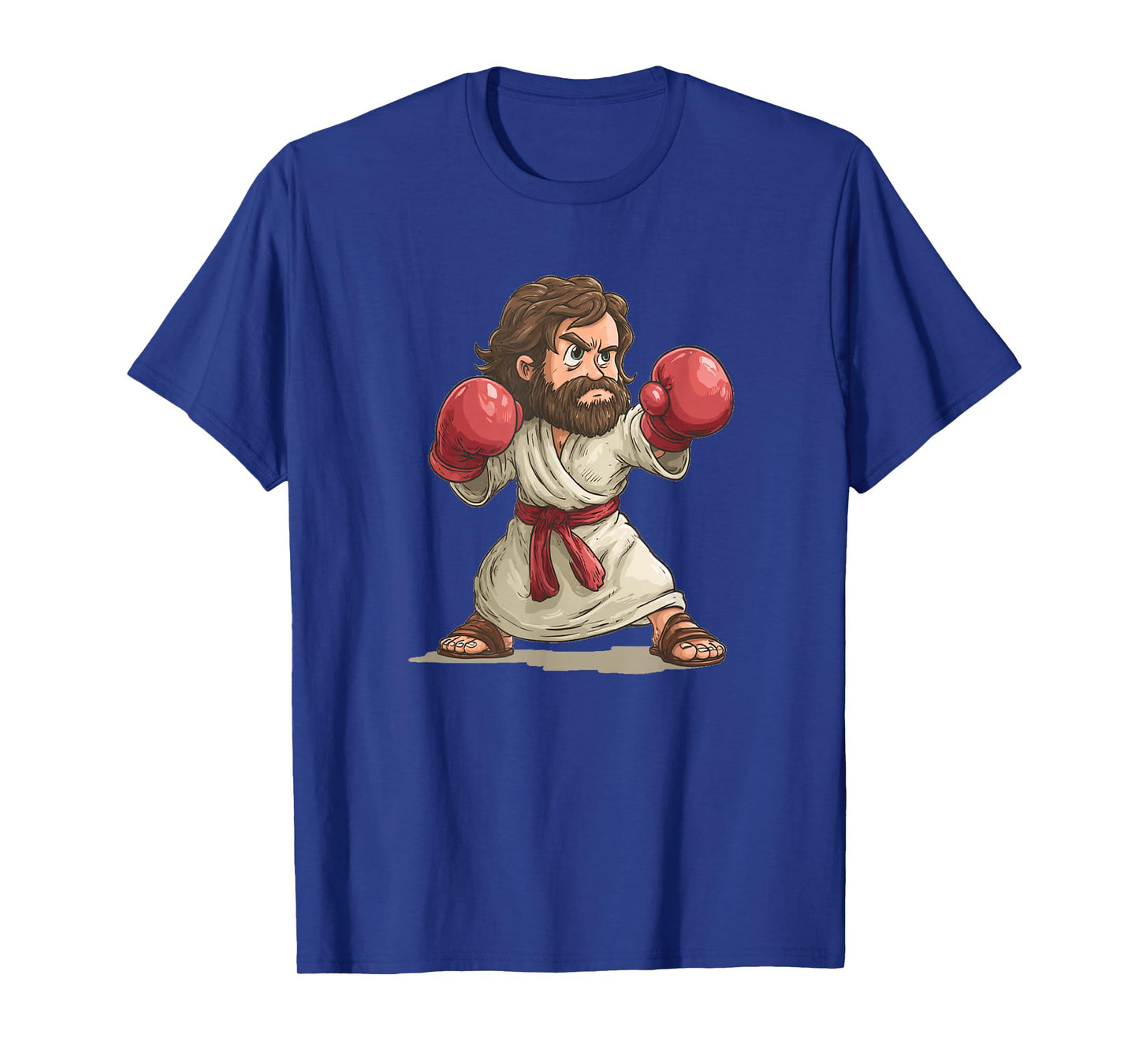 Cool Jesus Christ with Boxing Gloves for Believer T-Shirt